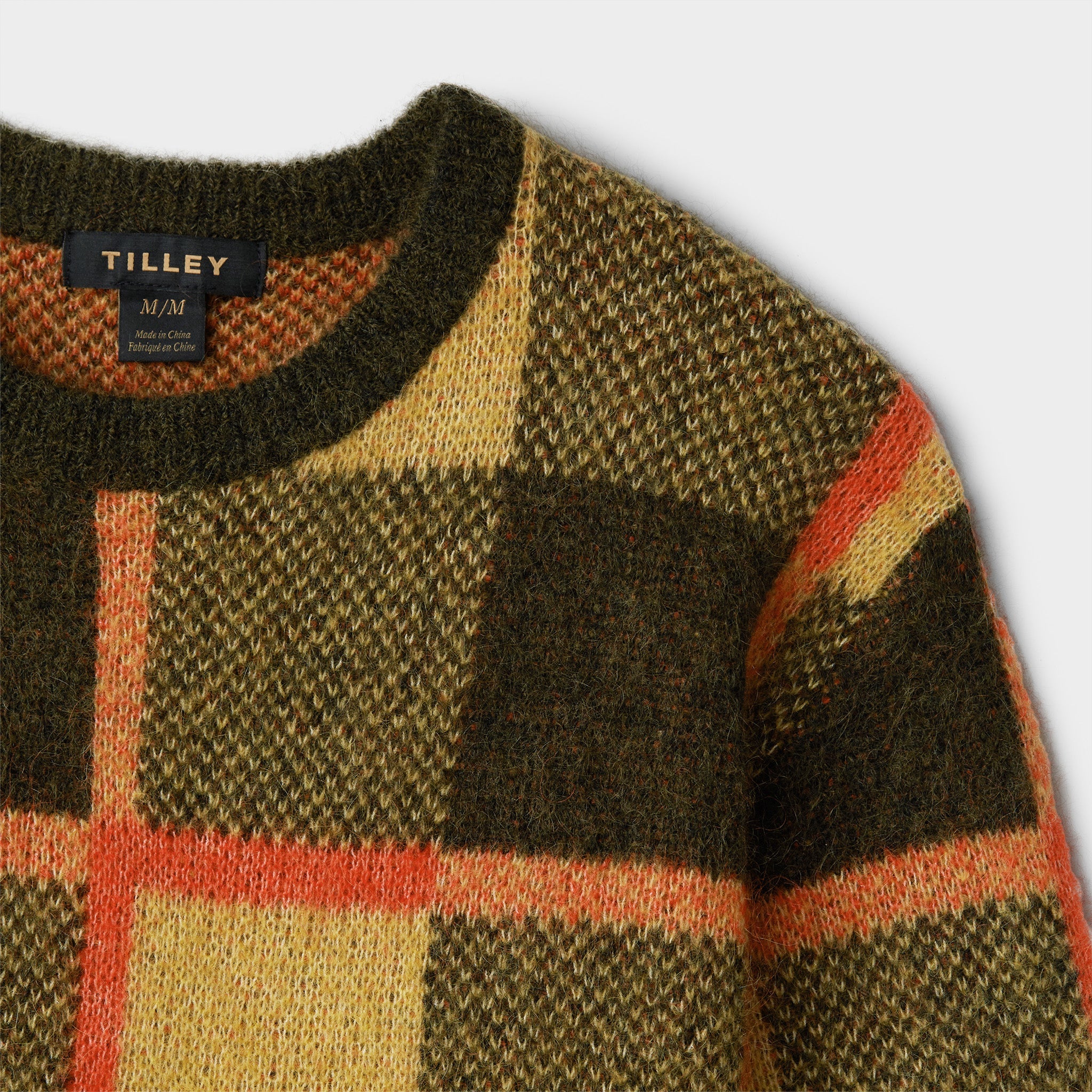 Tilley Plaid Mohair 毛衣 產品細節圖 2