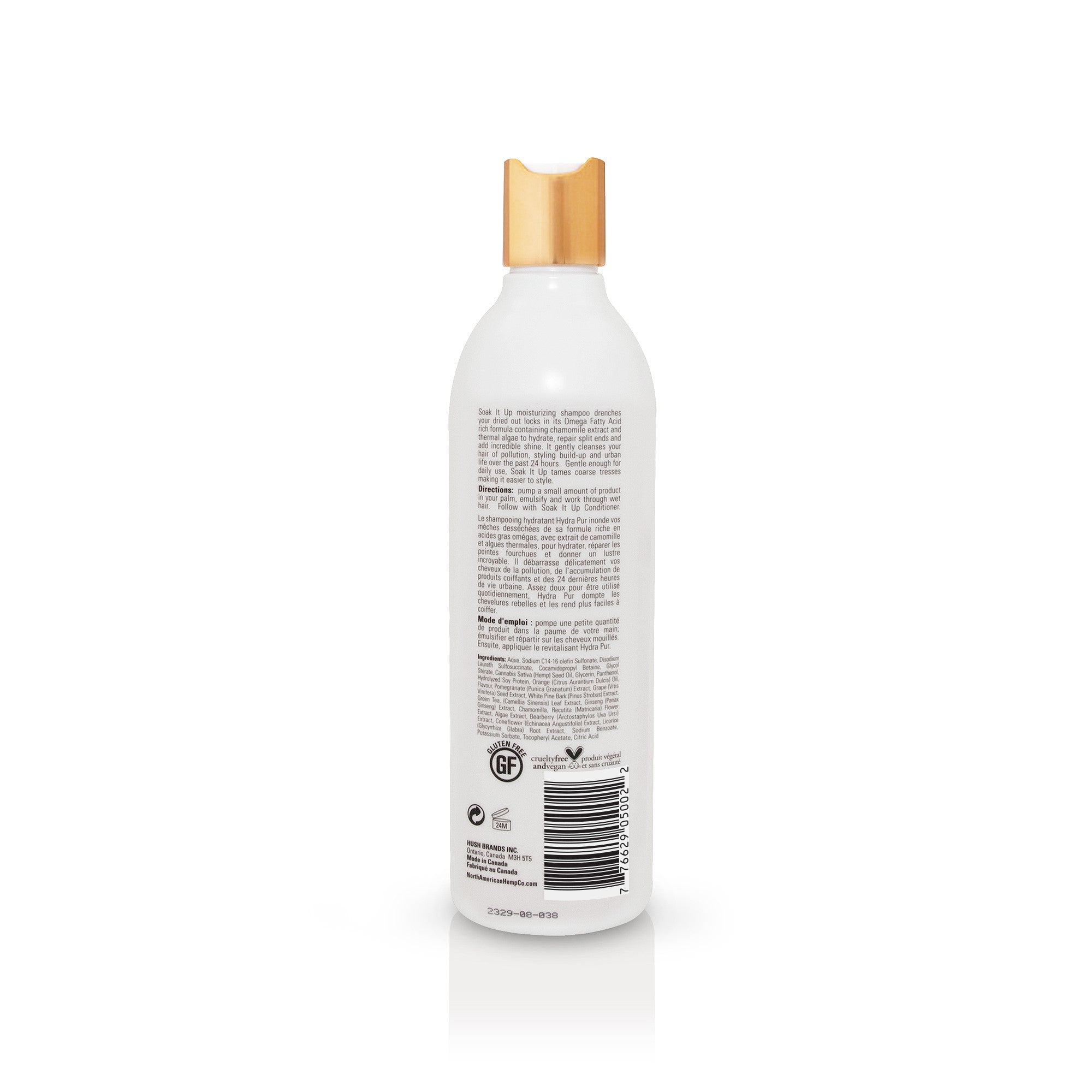 Hush Brands North American Hemp Co. Soak It Up|保濕 洗頭水|342ml 產品細節圖 2