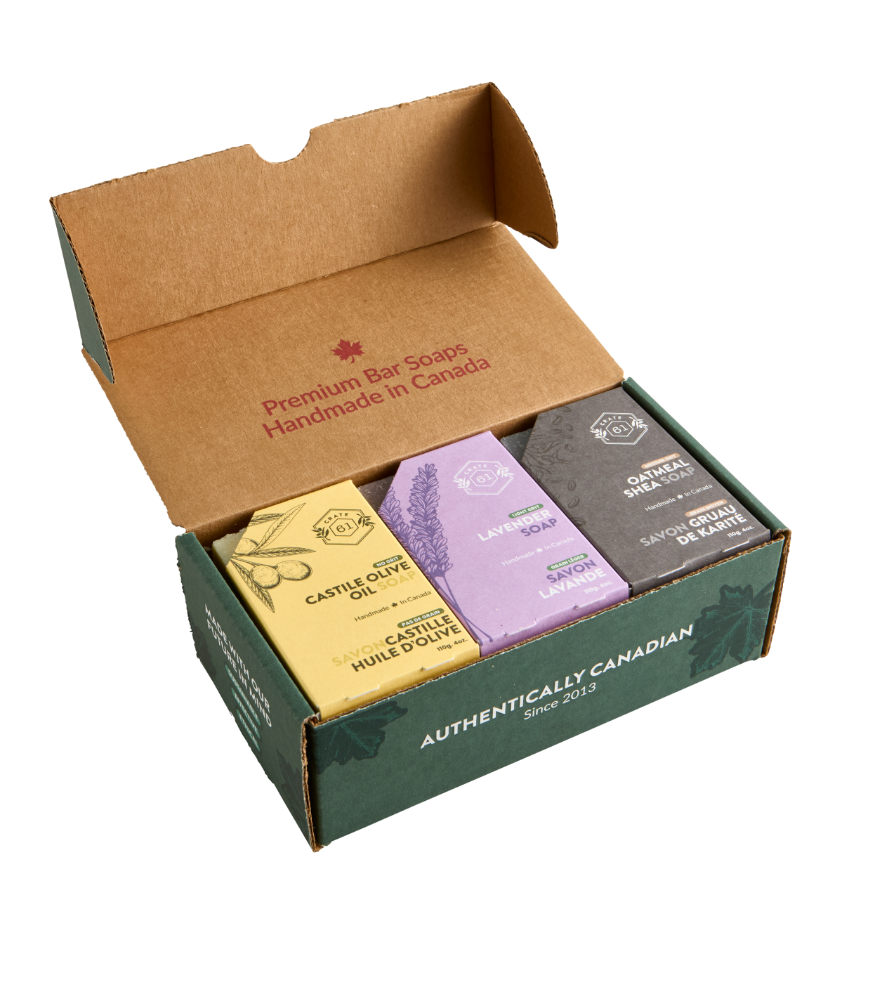 Crate 61 Organics Dry Skin 手工皂 套裝 產品細節圖 2