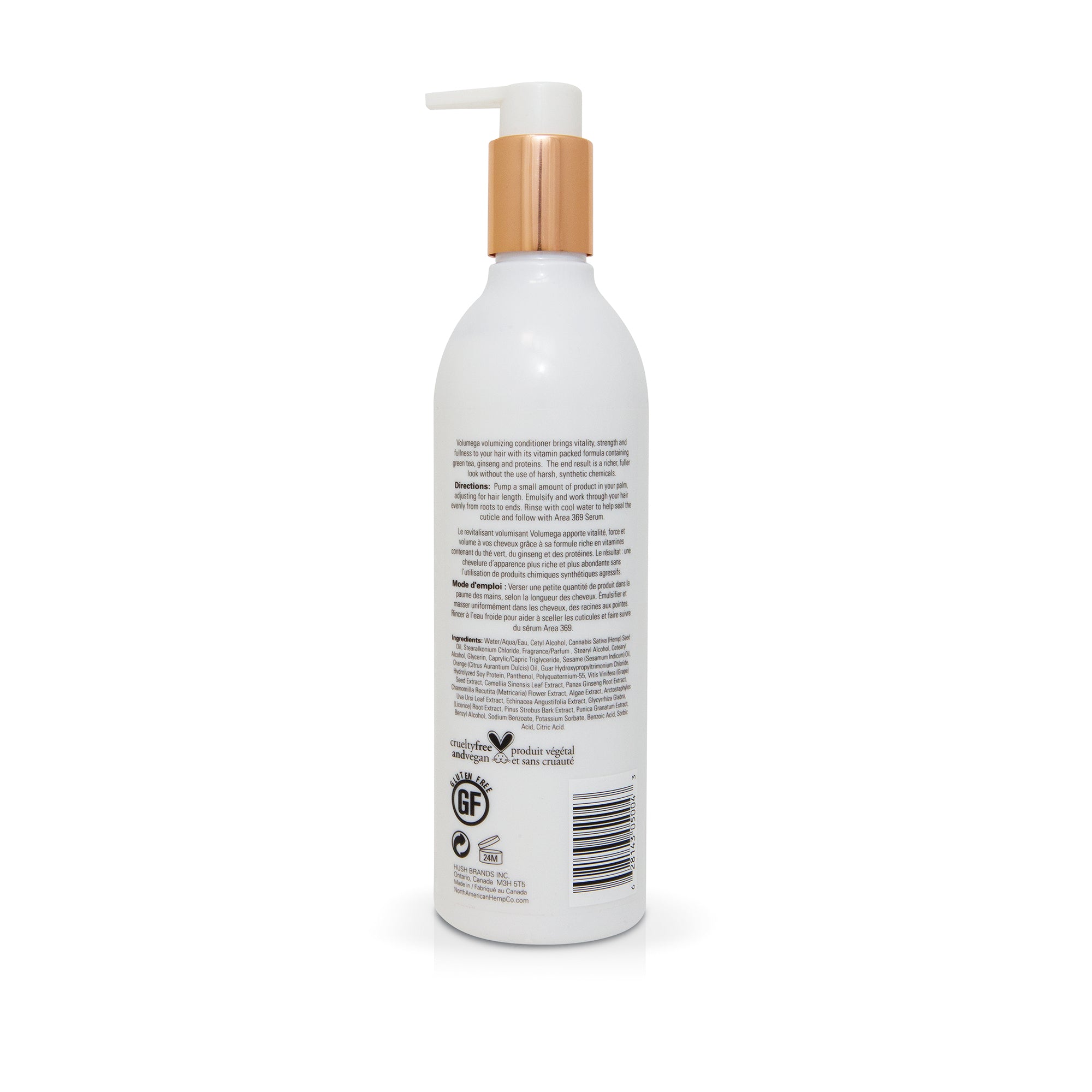 Hush Brands North American Hemp Co. Volumega|豐盈 護髮素|342ml 產品細節圖 2