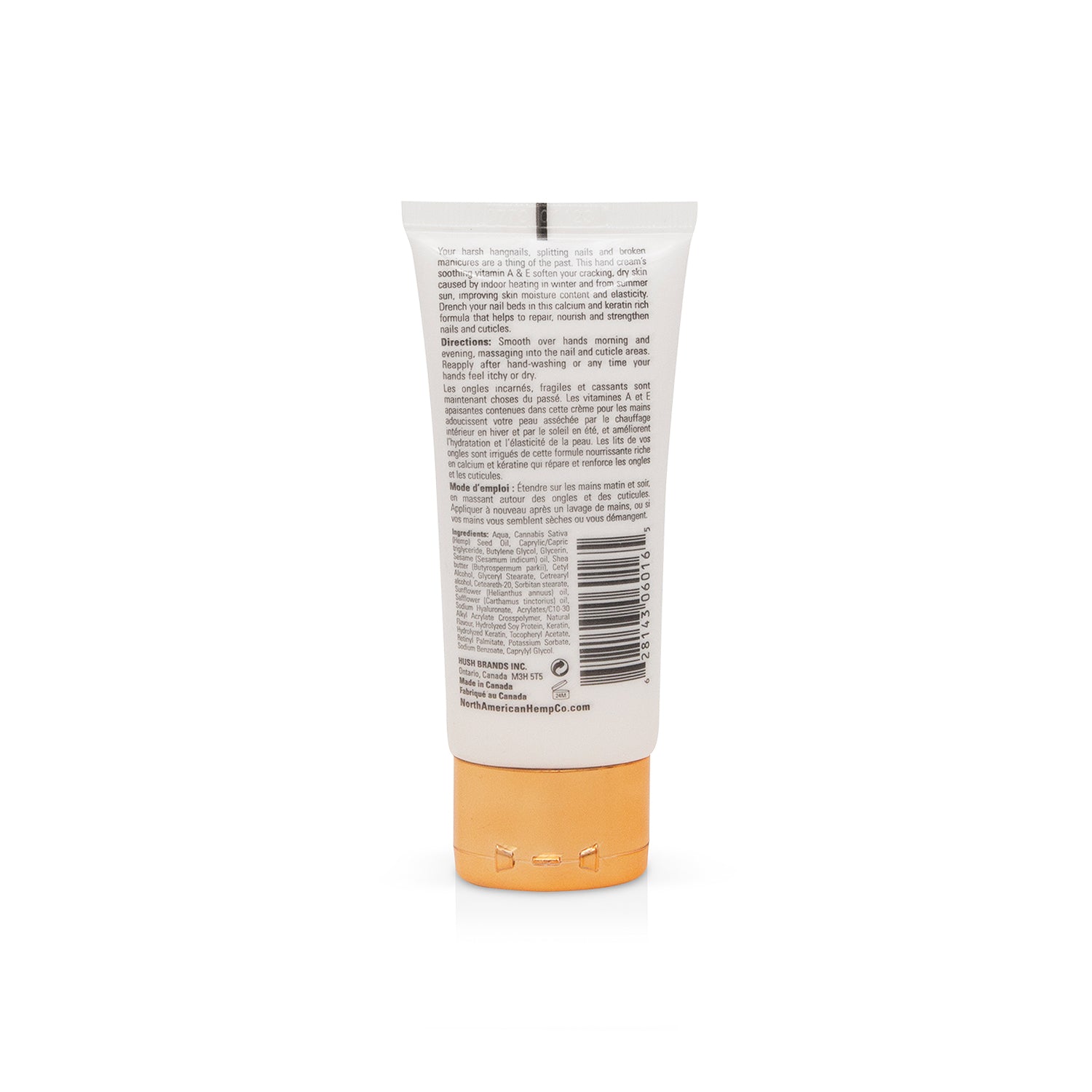 Hush Brands North American Hemp Co. Hangnail Helper|Hand & Nail Cream|50ml 護膚及個人護理用品 產品細節圖 2