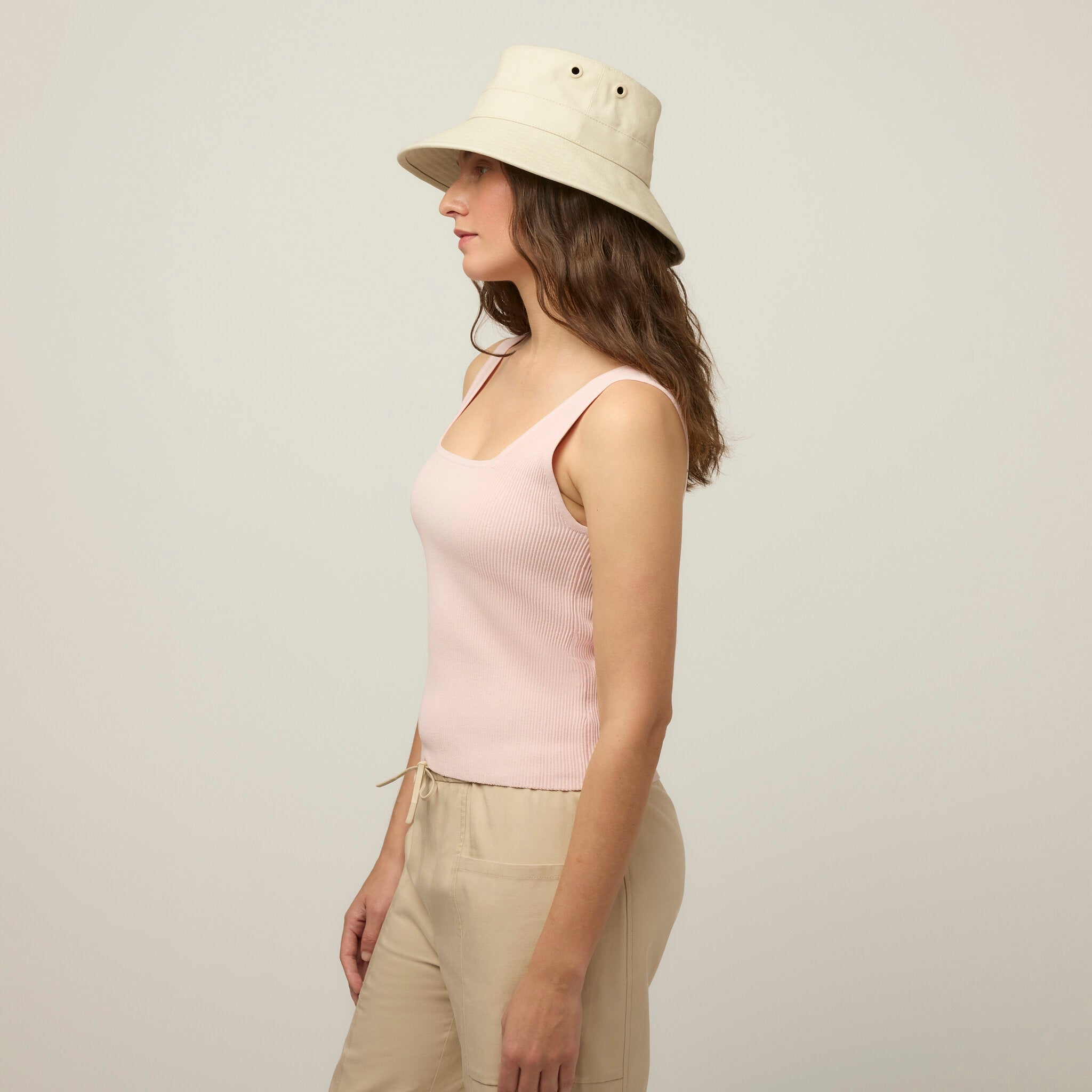 Tilley Square Neck Rib Shell 上衣 產品細節圖 2
