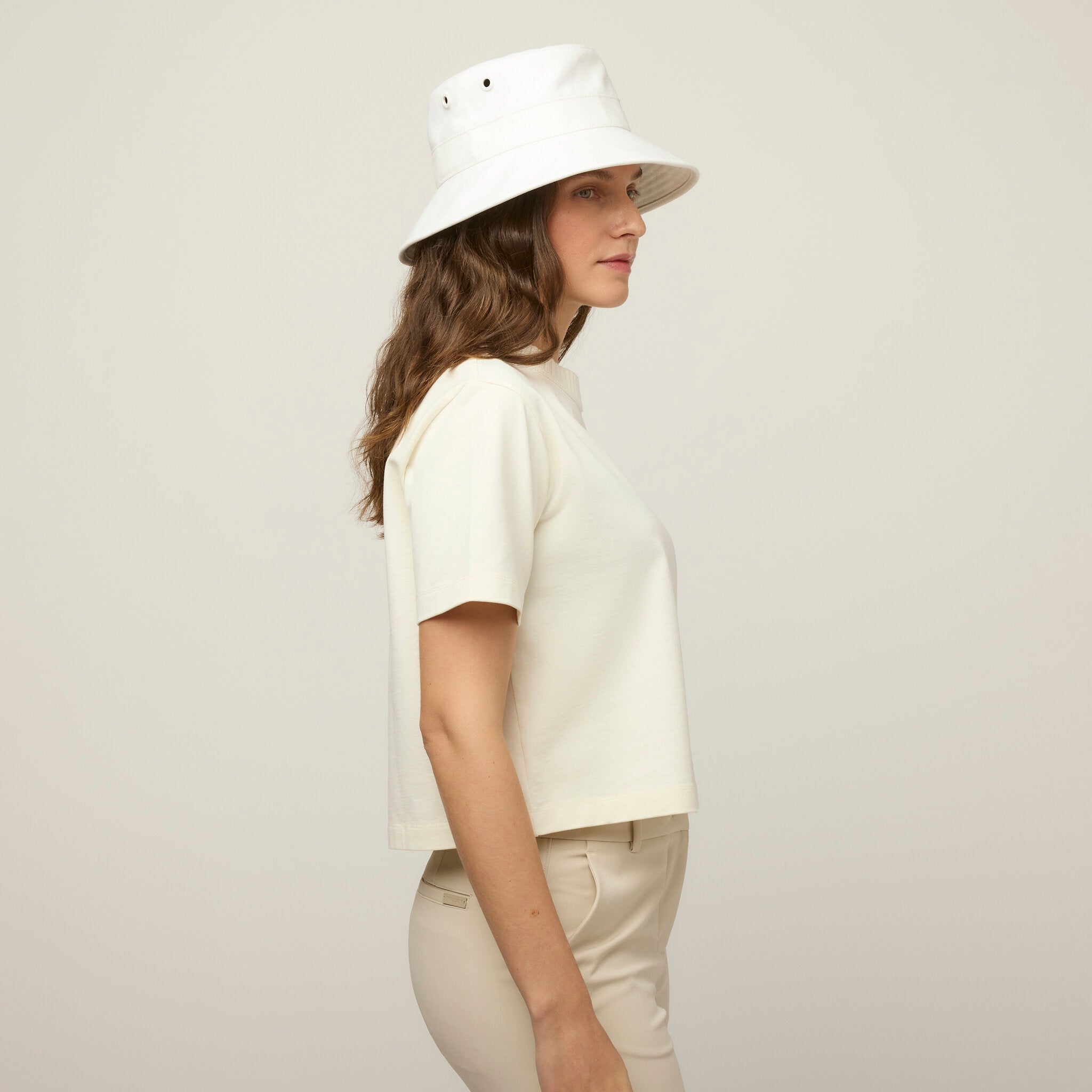 Tilley Rib Neckline Cropped T 恤 產品細節圖 2