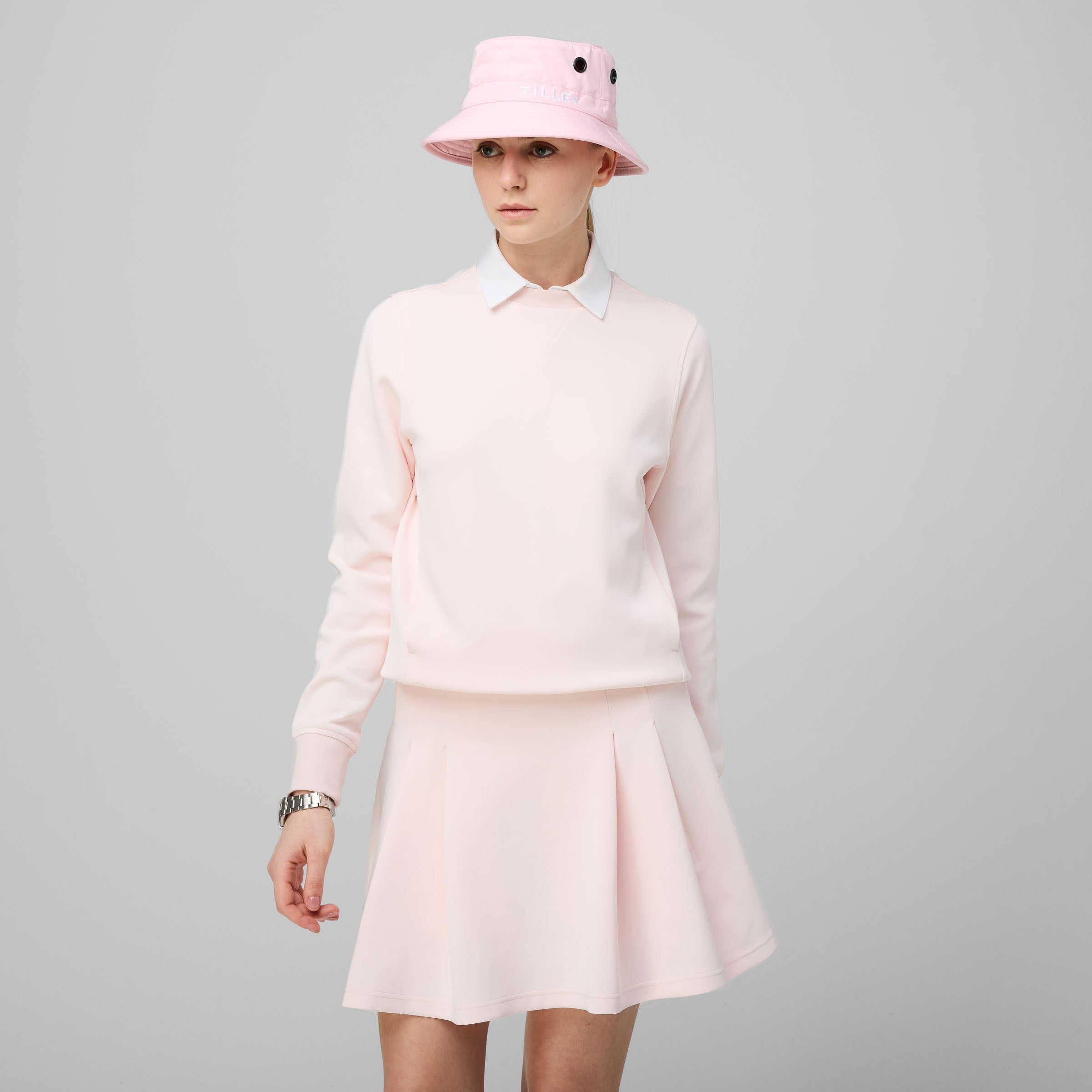 Tilley Striped Airloft Pleated 半截裙 產品細節圖 2