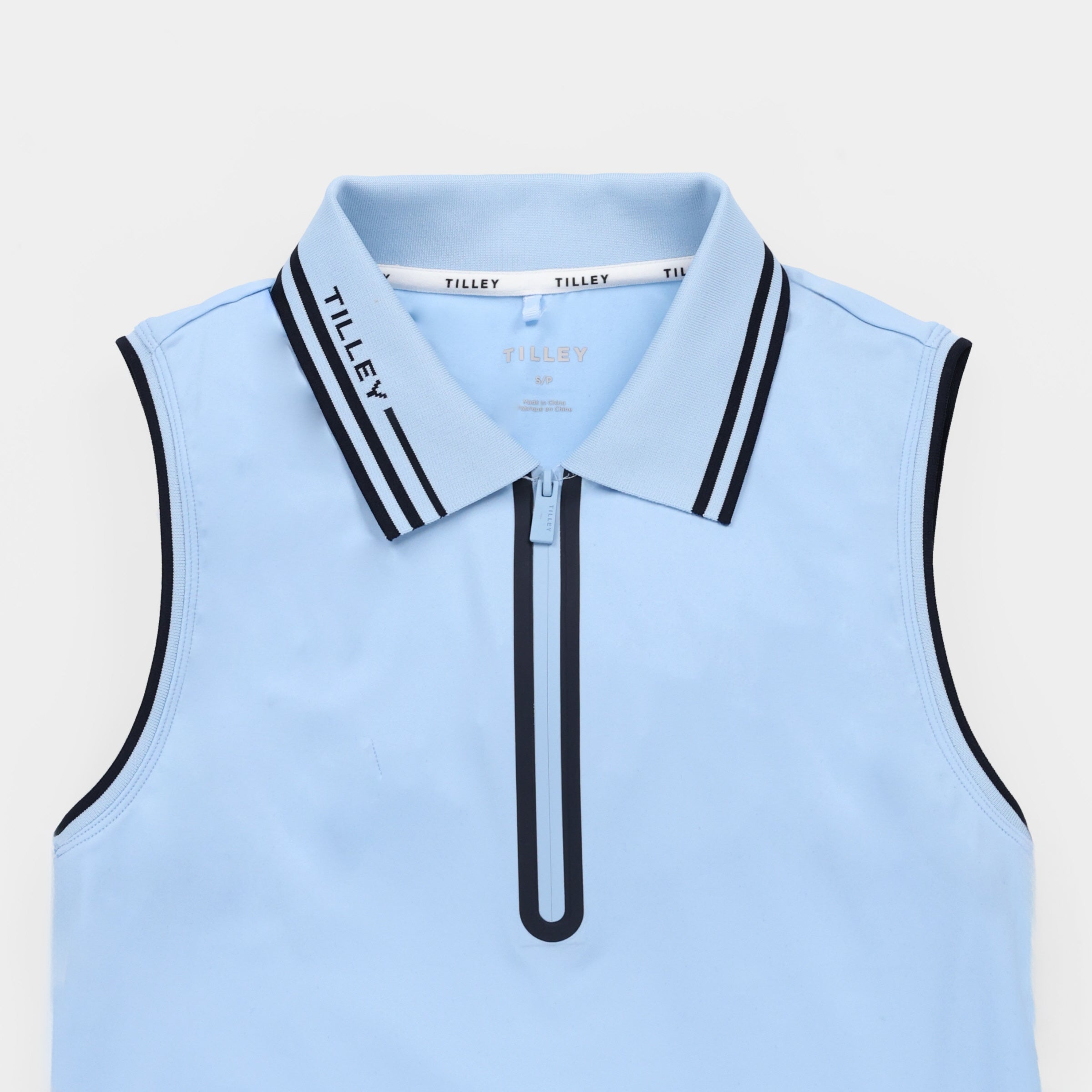 Tilley Tech Jersey 無袖 Zip Polo 恤 產品細節圖 2