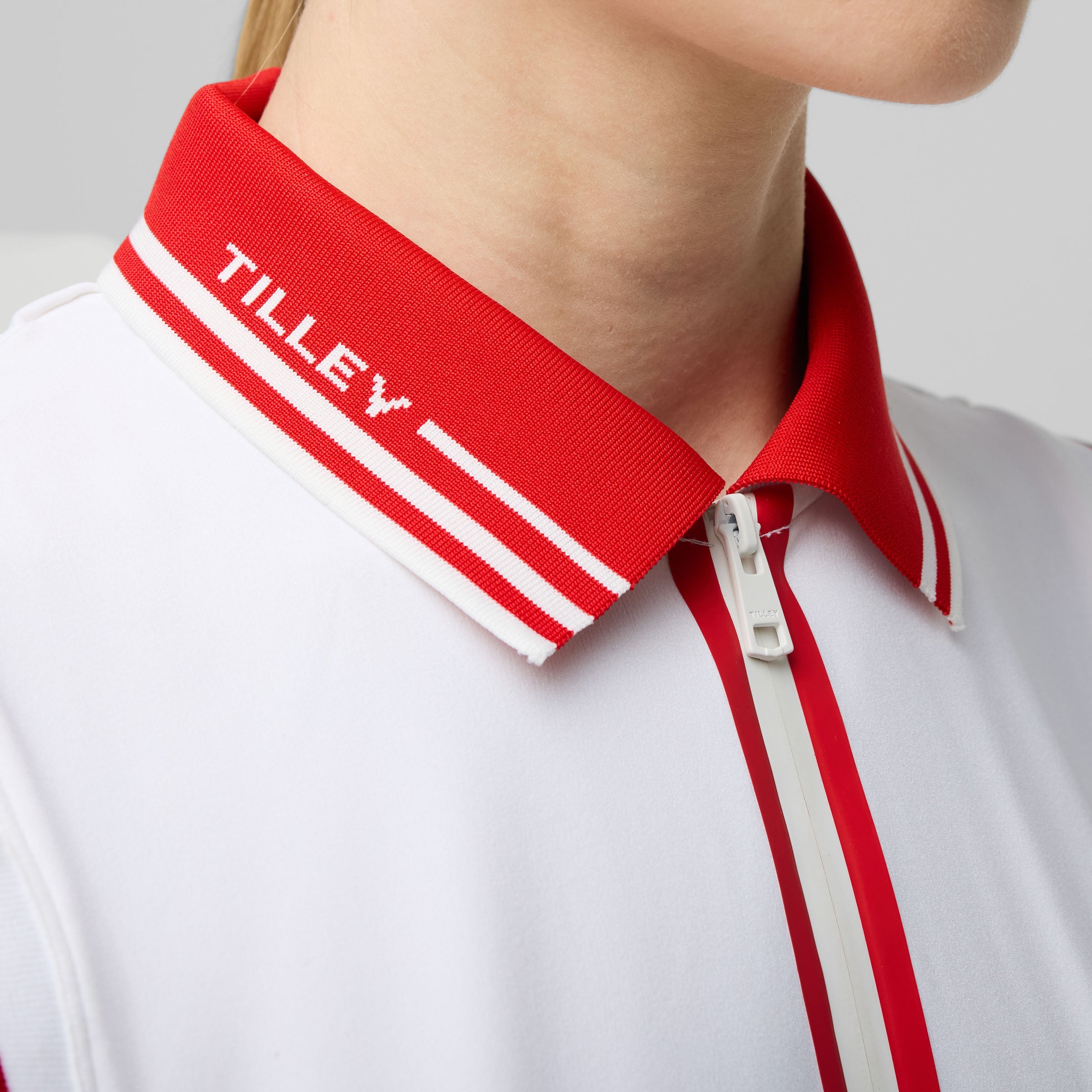 Tilley Tech Jersey 無袖 Zip Polo 恤 產品細節圖 2