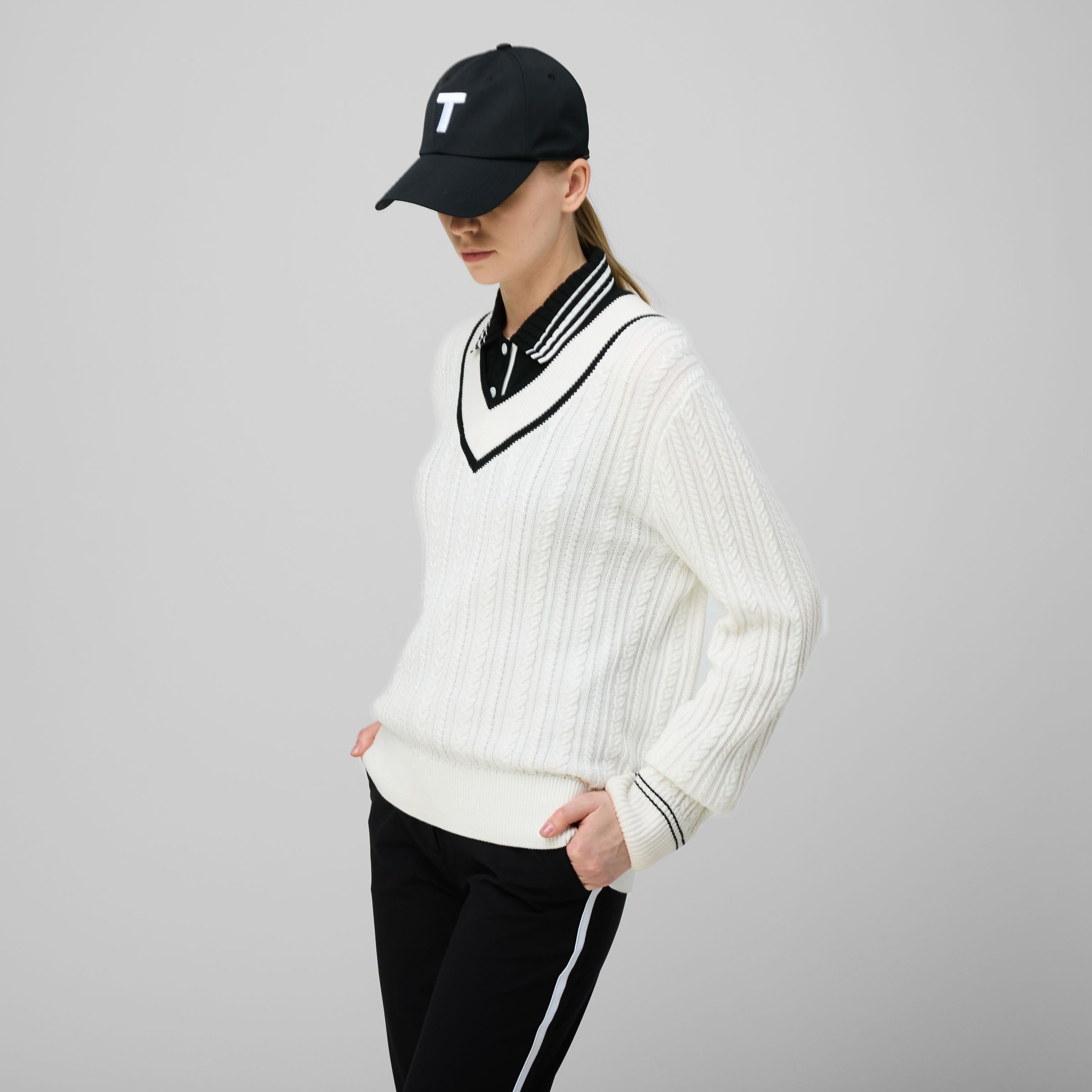 Tilley V Neck Cable 毛衣 產品細節圖 2