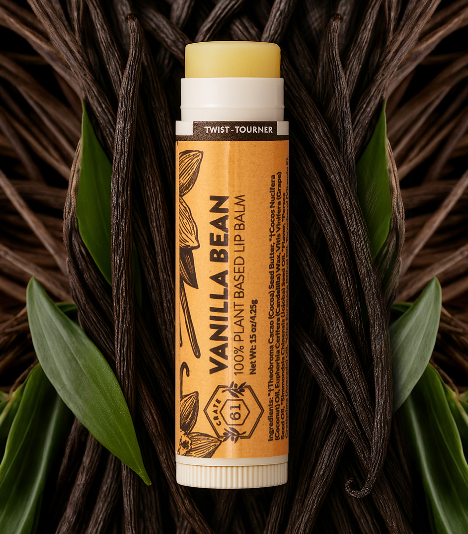 Crate 61 Organics Vanilla Bean 潤唇膏 產品細節圖 2
