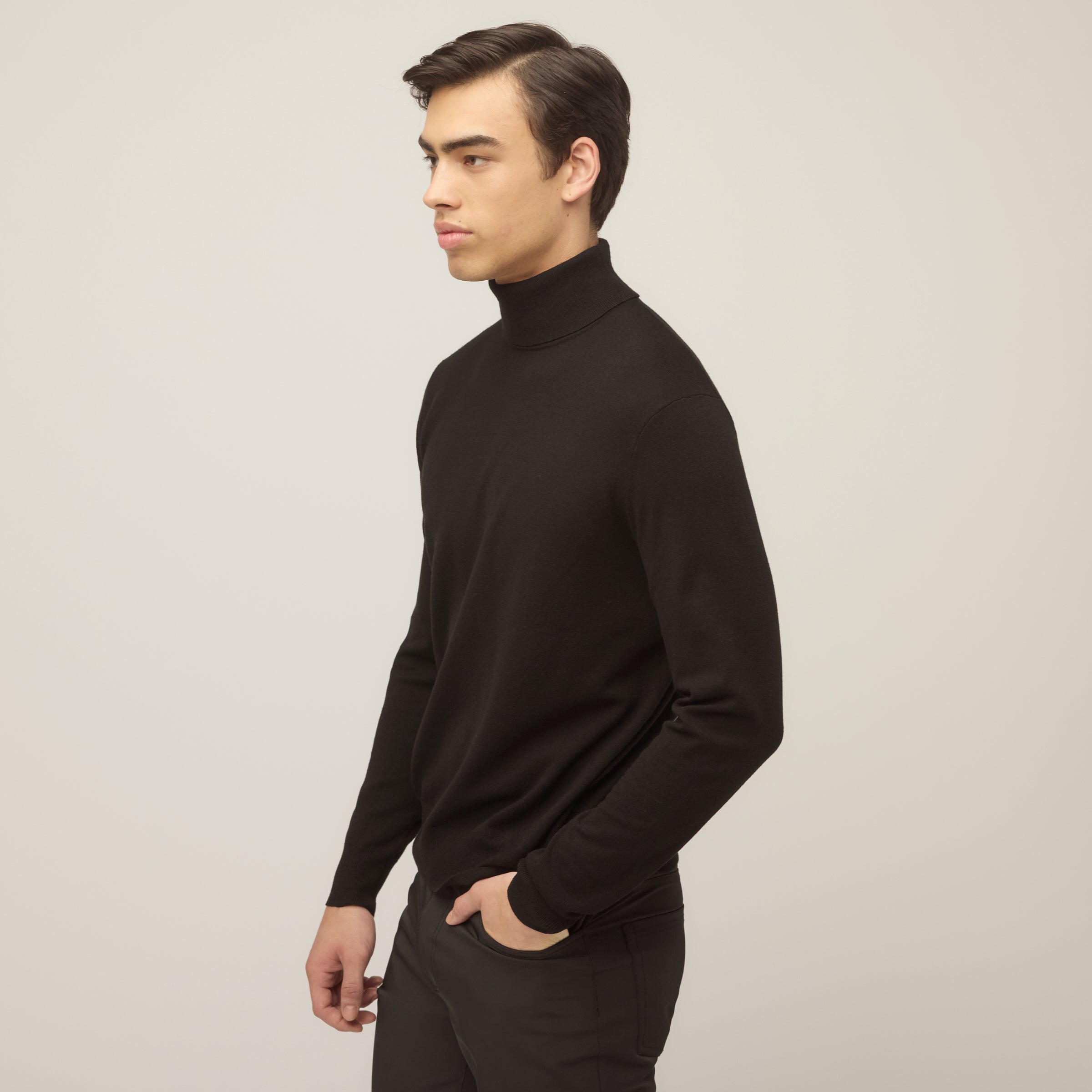 Tilley Stretch 美麗諾羊毛 高領 產品細節圖 2