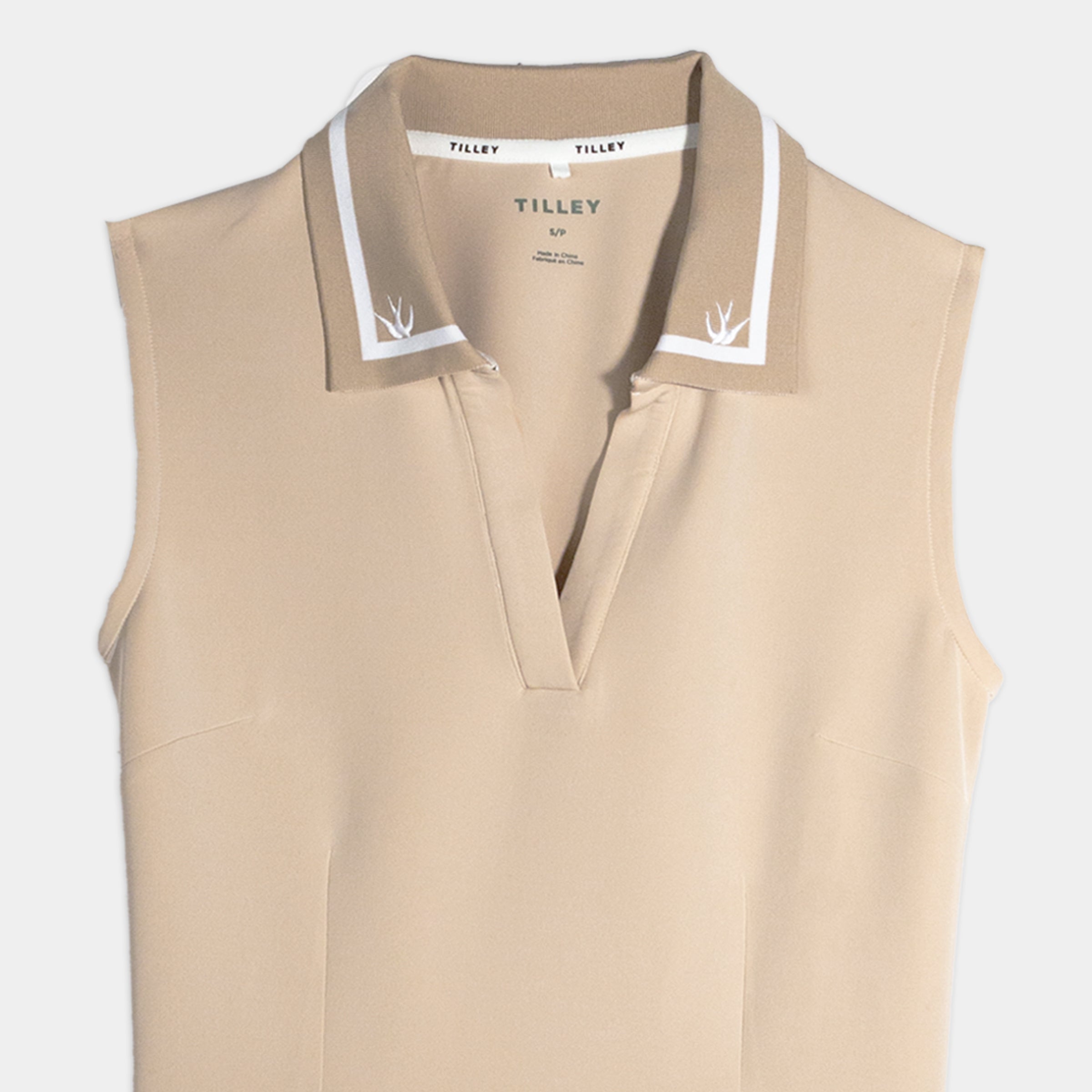 Tilley Contrast Collar Ruffle 連身裙 產品細節圖 2