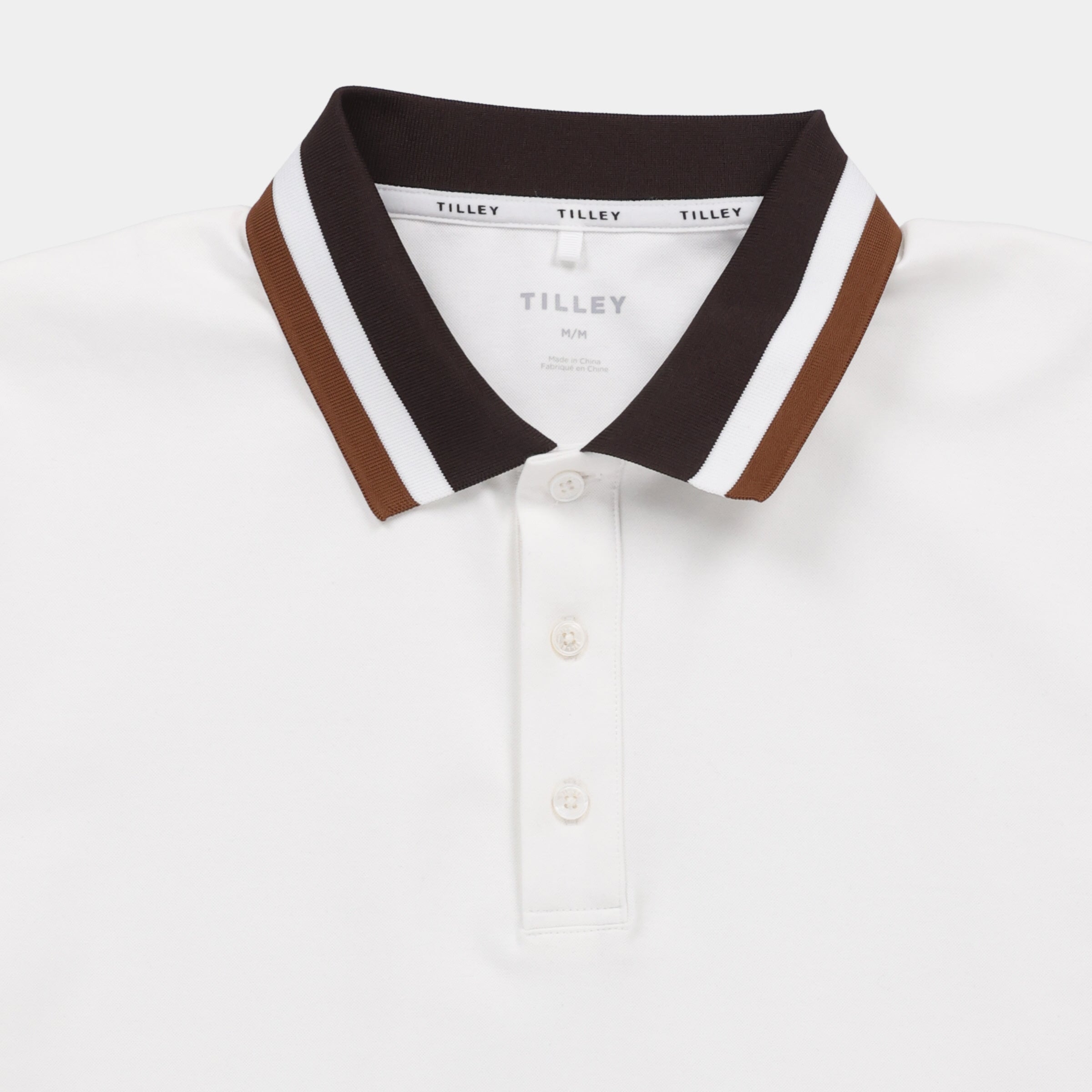 Tilley Supima Pique Stripe Polo 恤 產品細節圖 2