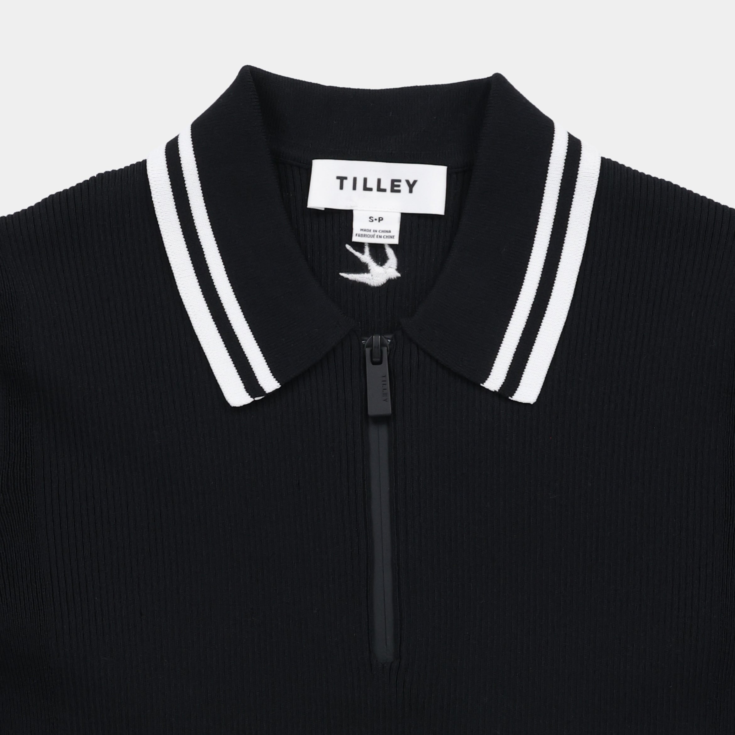 Tilley Stripe Zip Polo 恤 產品細節圖 2