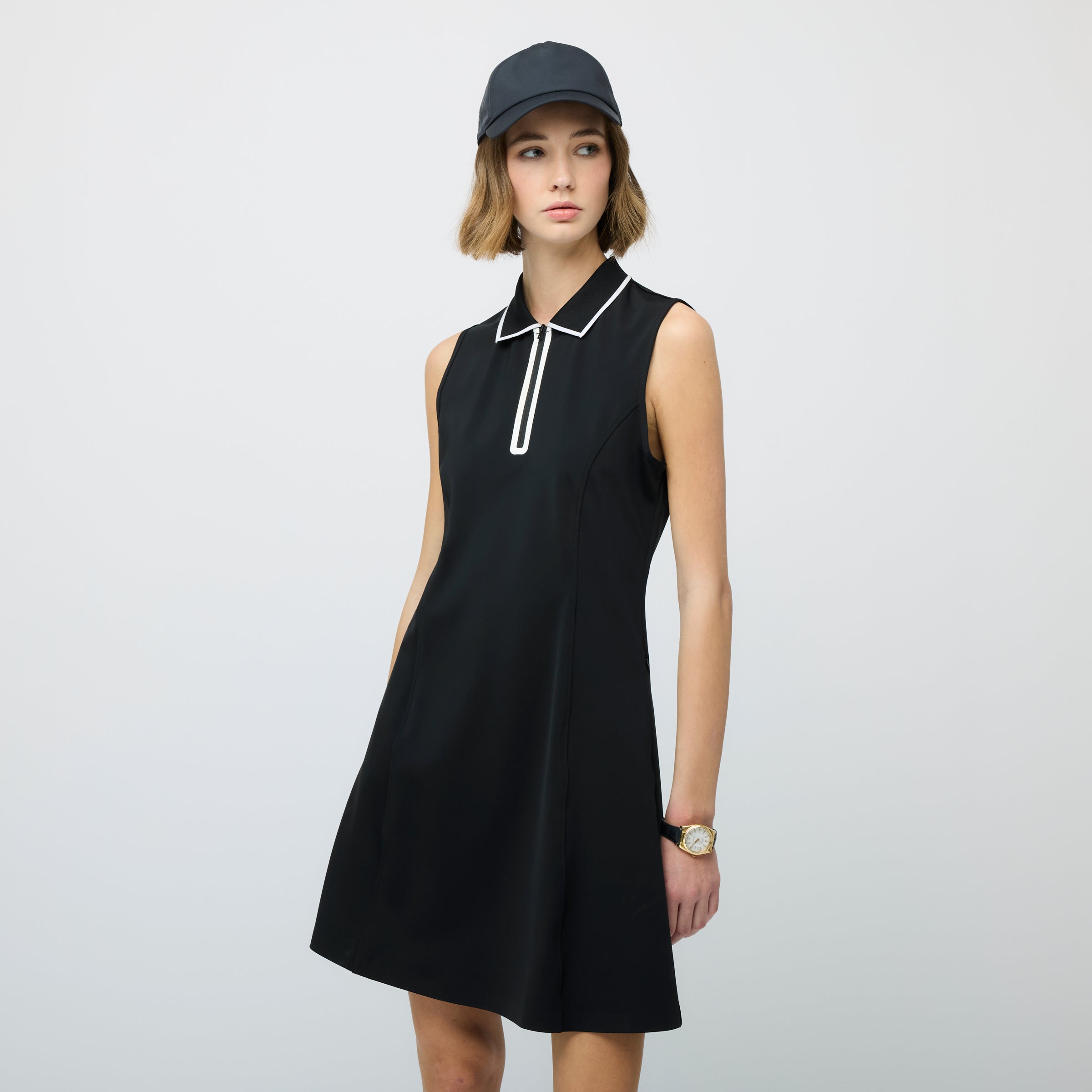 Tilley 四分一拉鏈 Polo 恤 連身裙 產品細節圖 2