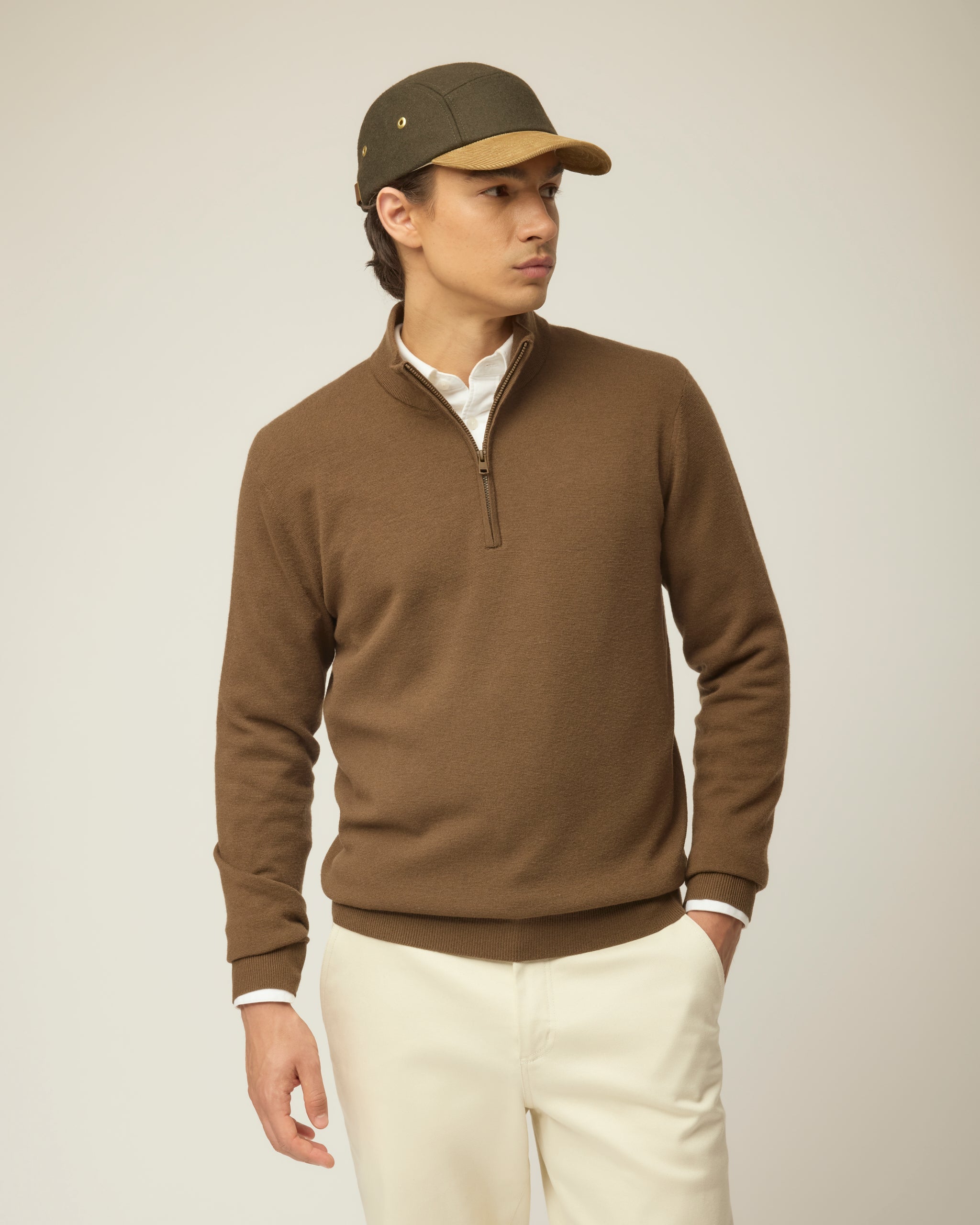 Tilley Stretch 美麗諾羊毛 四分一拉鏈 產品細節圖 2