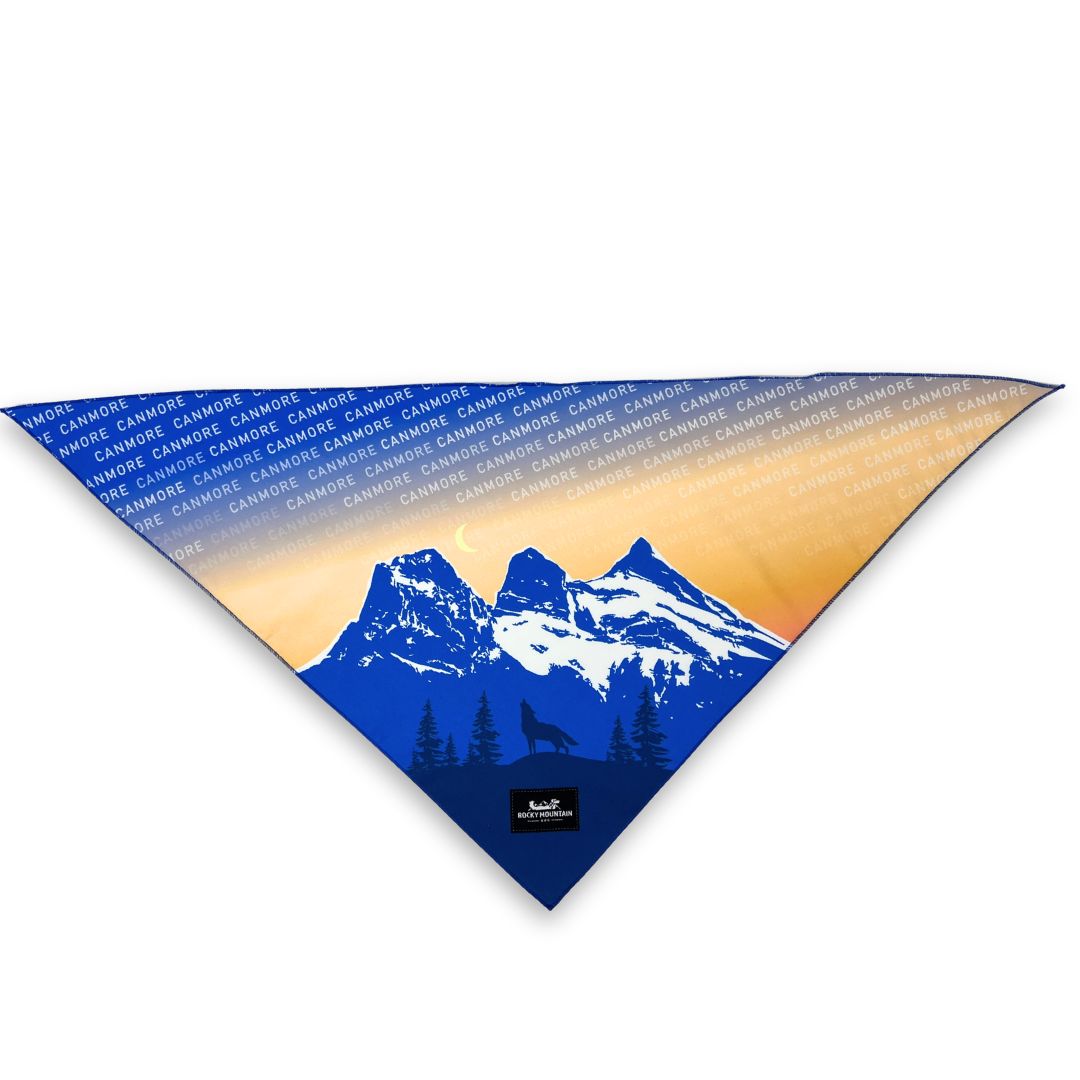 Rocky Mountain Dog Canmore Three Sisters Bandana 狗狗用品 產品細節圖 2