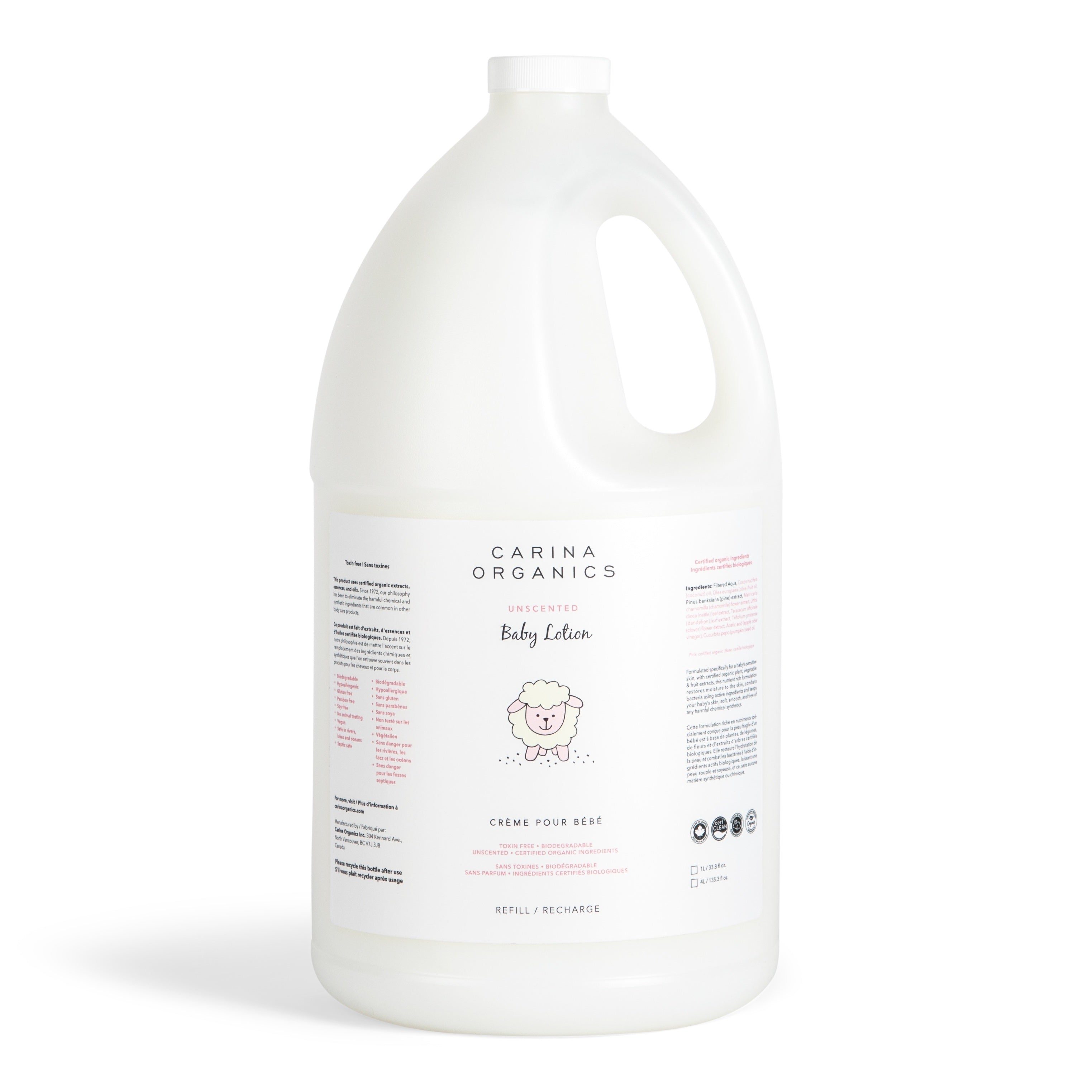 Carina Organics 嬰兒潤膚乳 (特別溫和) 產品細節圖 3
