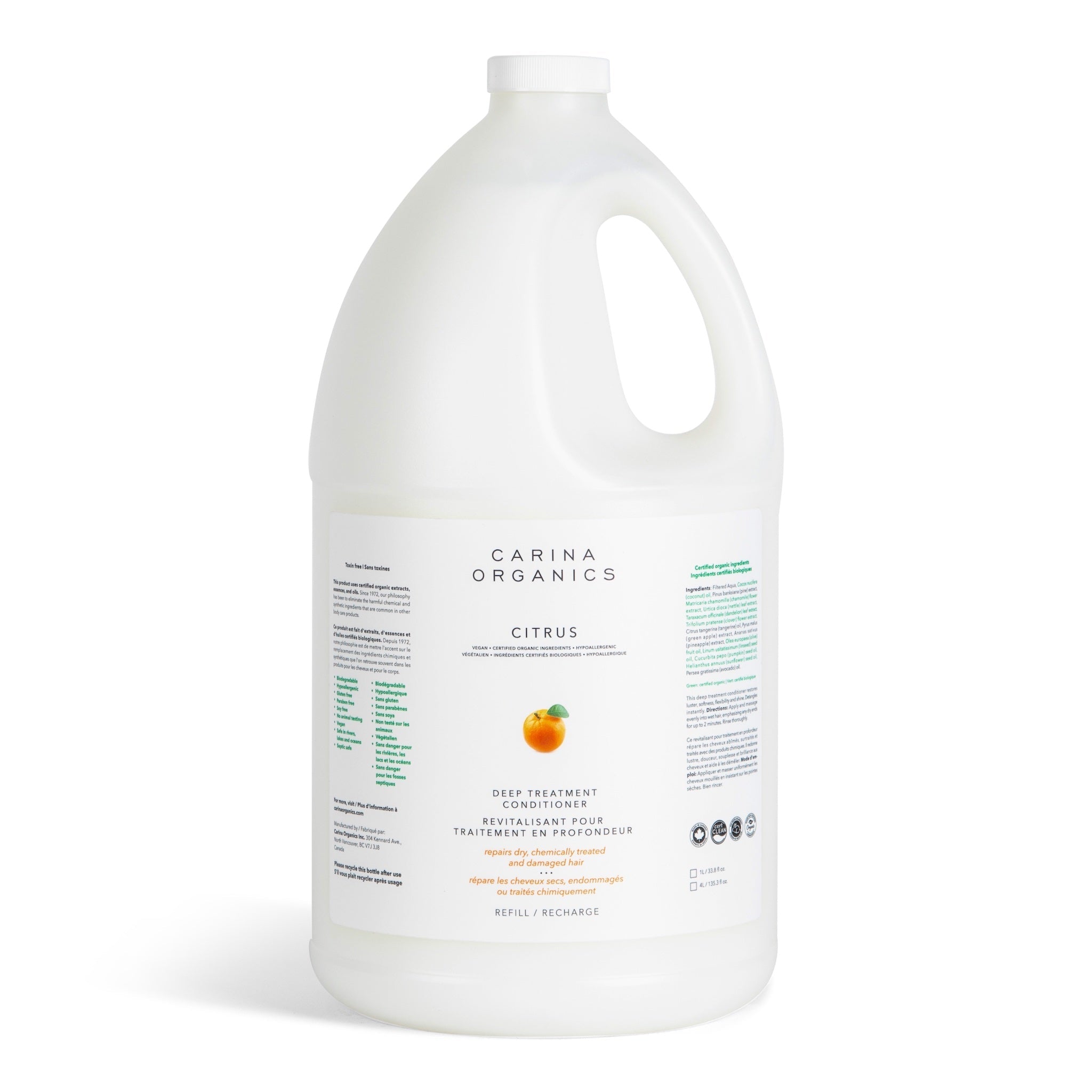 Carina Organics 柑橘 深層護理 護髮素 產品細節圖 3
