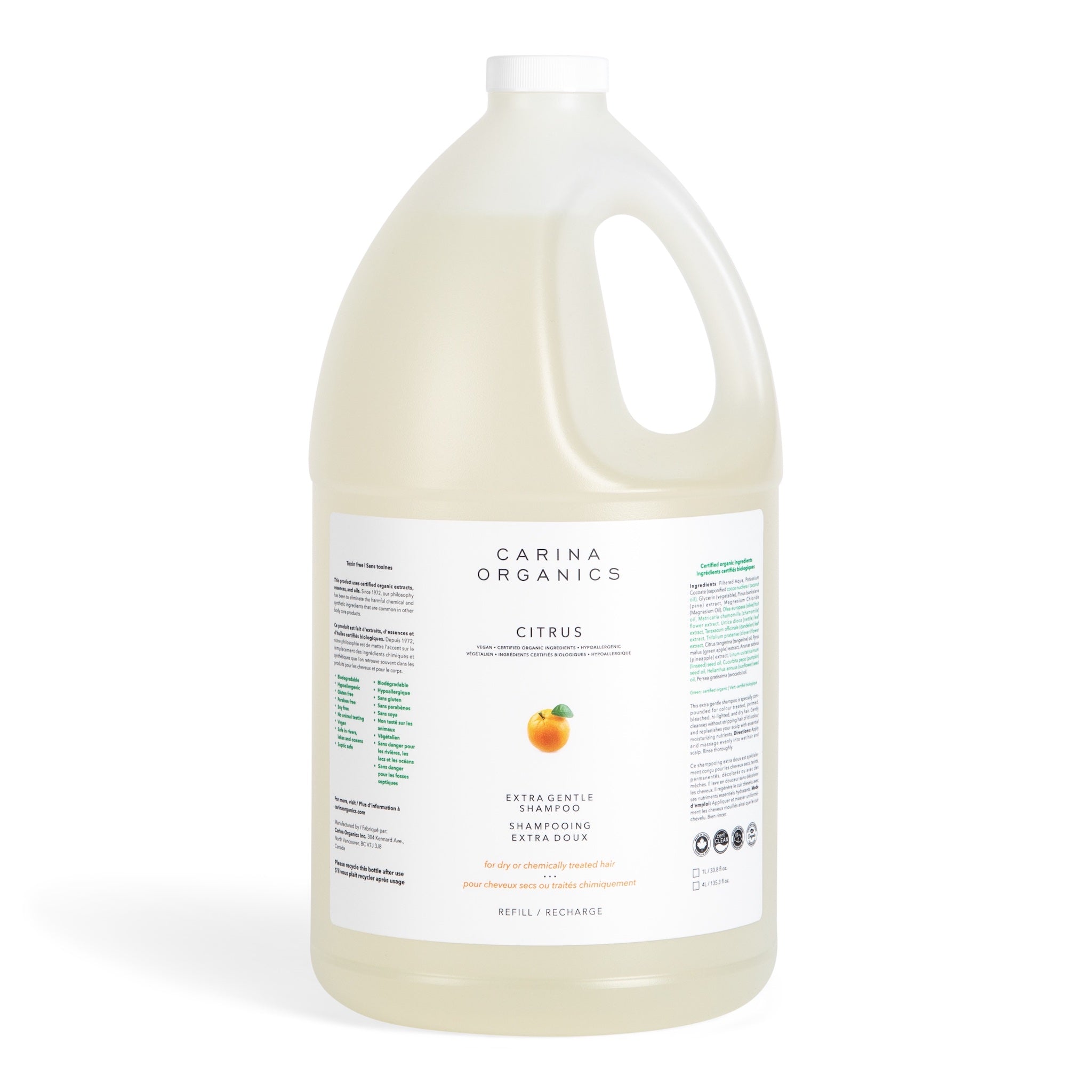 Carina Organics 柑橘 特別溫和 洗頭水 產品細節圖 3
