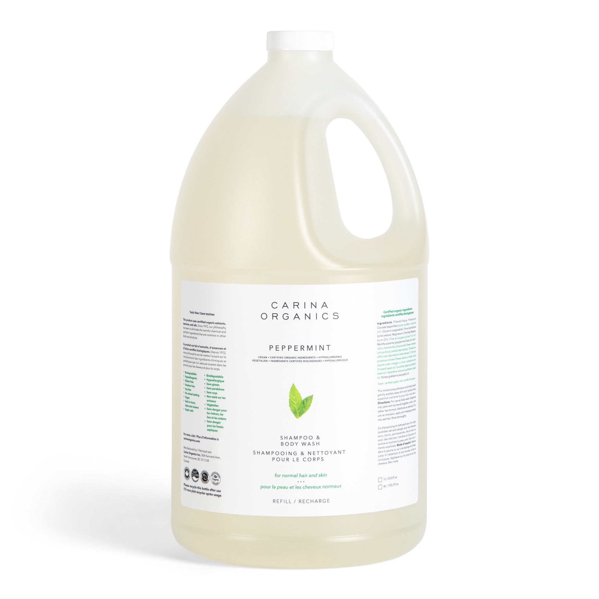 Carina Organics 薄荷 洗頭沐浴露 產品細節圖 3