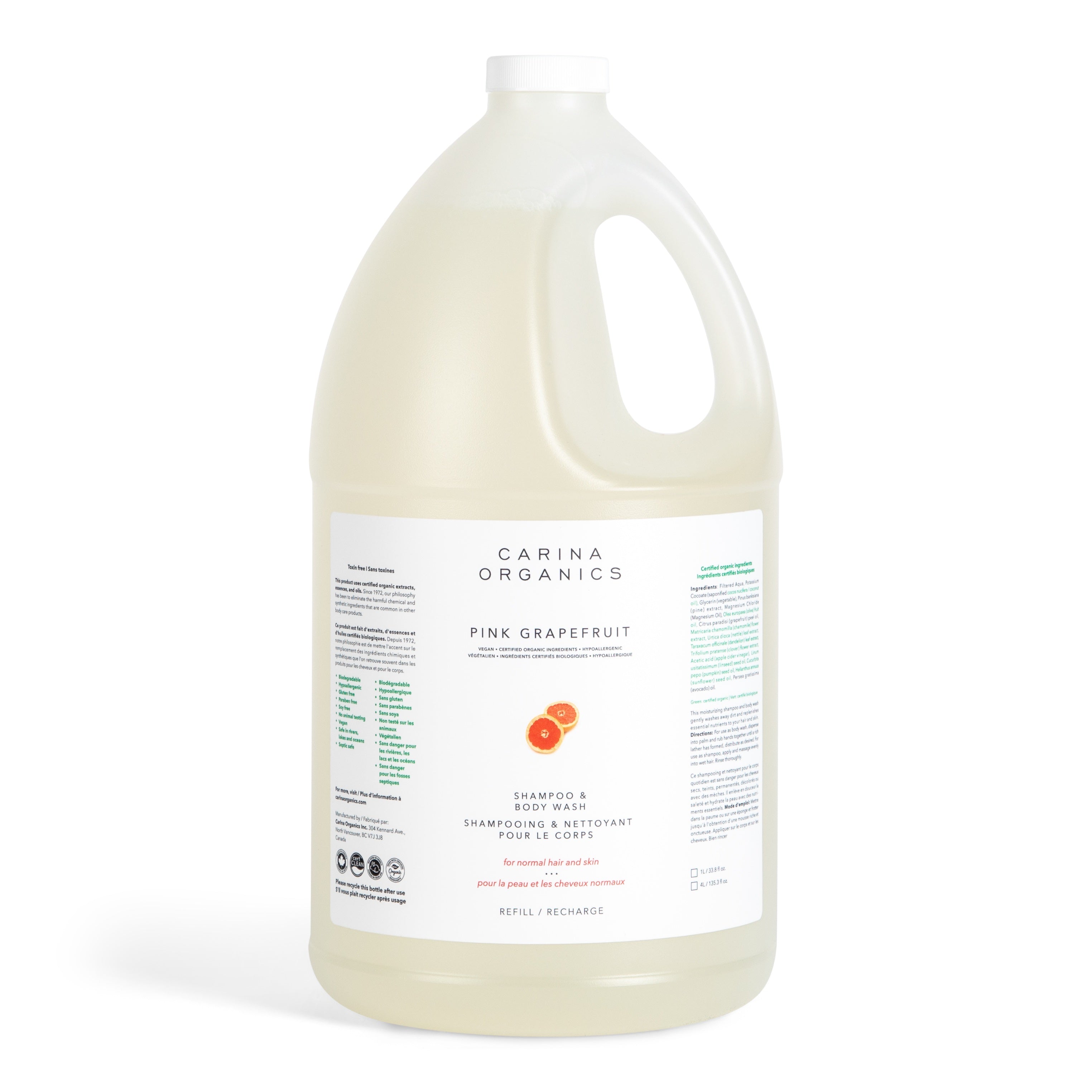 Carina Organics 粉紅西柚 洗頭沐浴露 產品細節圖 3