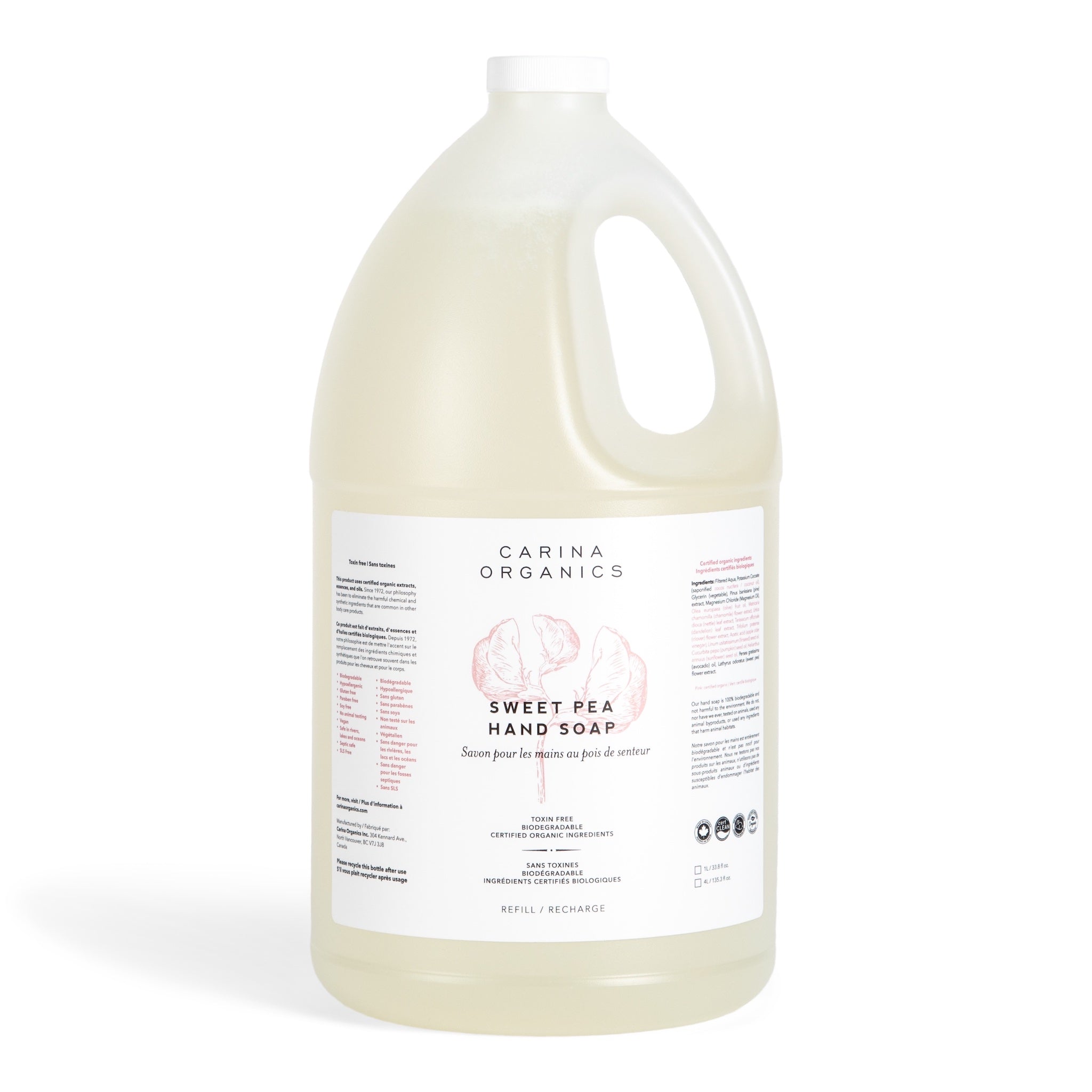 Carina Organics 香豌豆 洗手液 產品細節圖 3