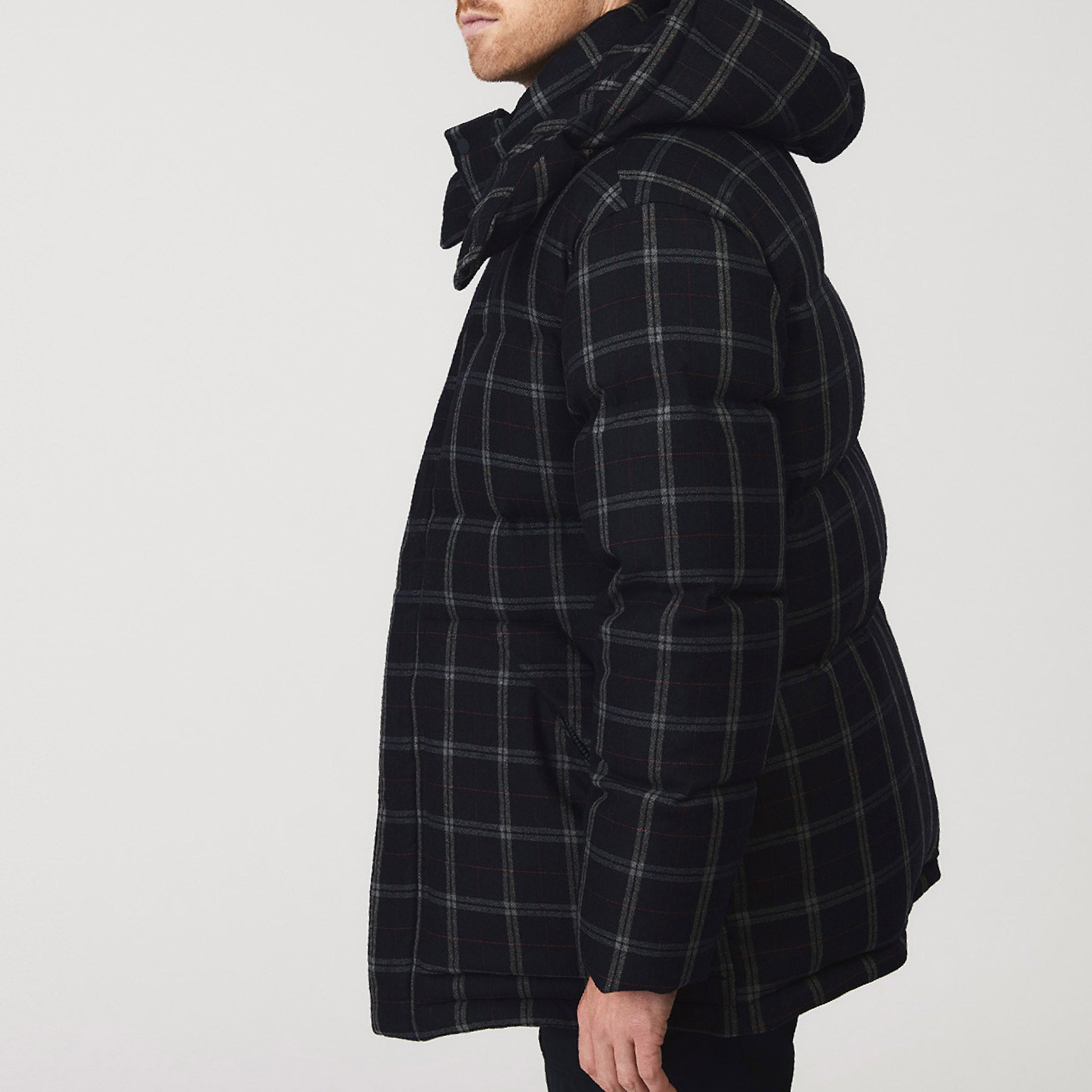 Tilley Plaid Terrain Down Parka 外套 產品細節圖 3