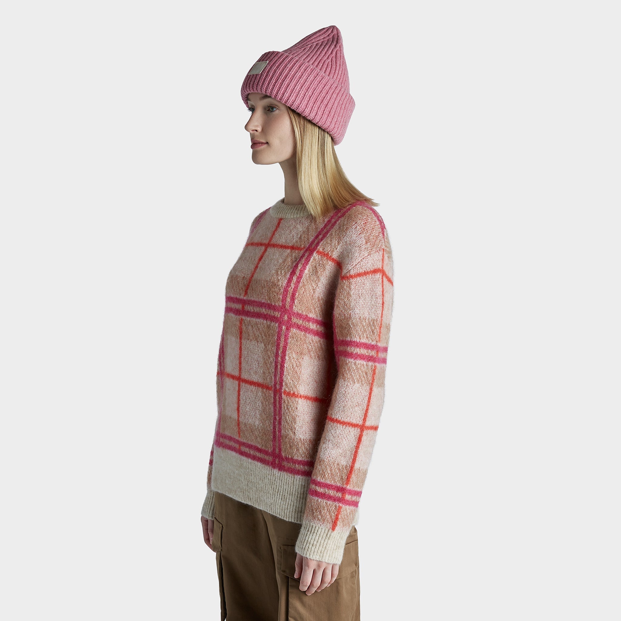 Tilley Plaid Mohair 毛衣 產品細節圖 3