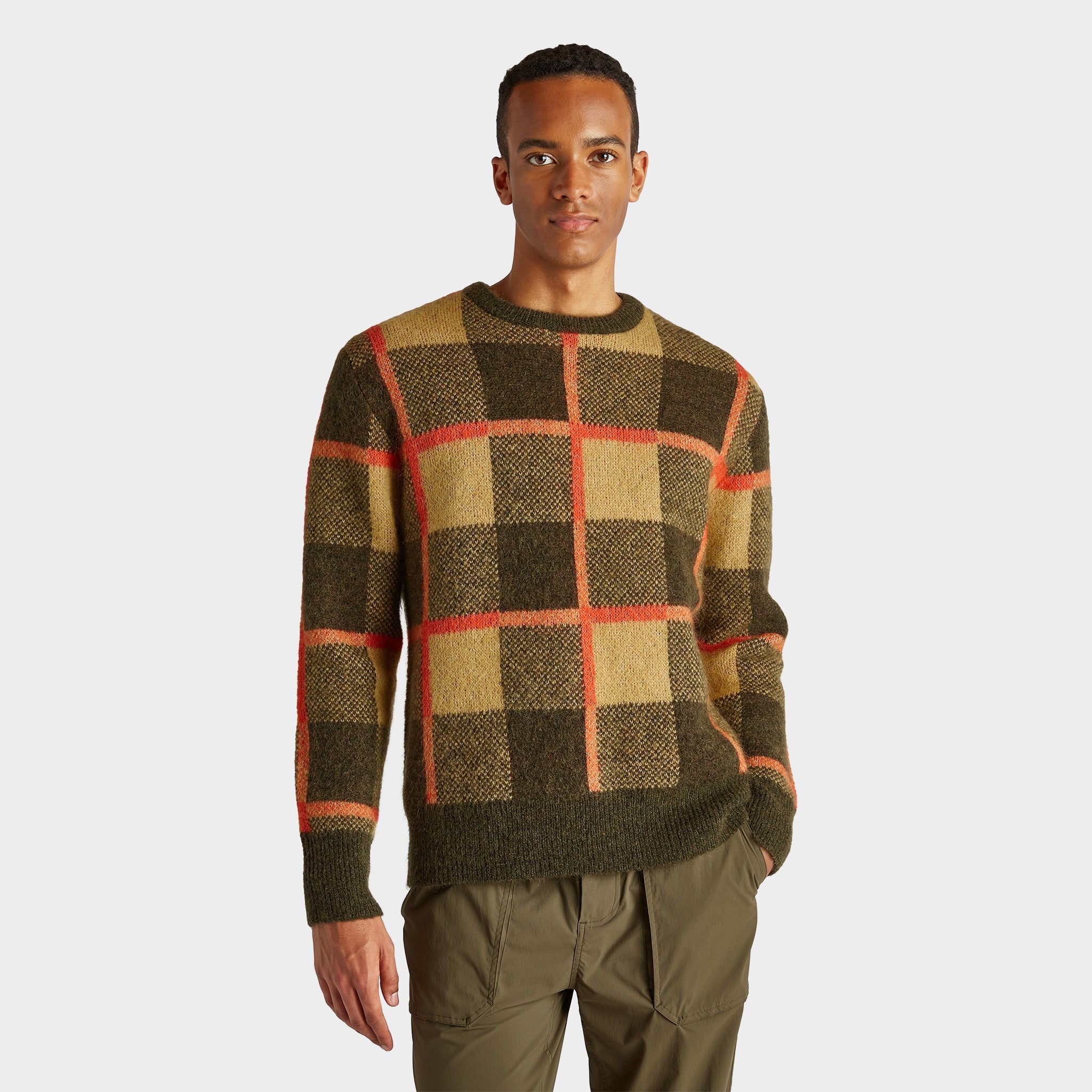 Tilley Plaid Mohair 毛衣 產品細節圖 3
