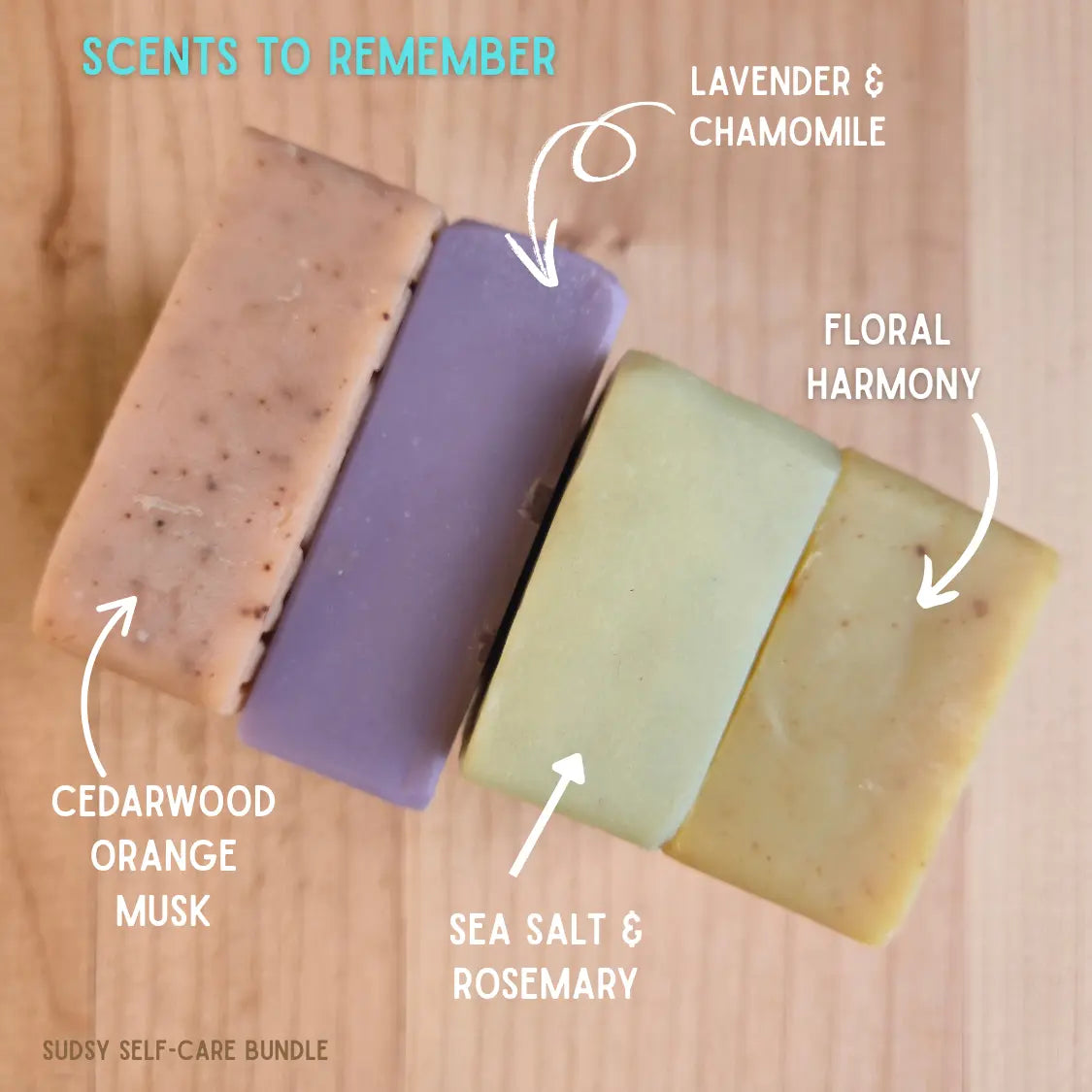 Fresh Suds Soapery Herbal 手工皂套裝|Self|Care Ritual (四件裝) 產品細節圖 3