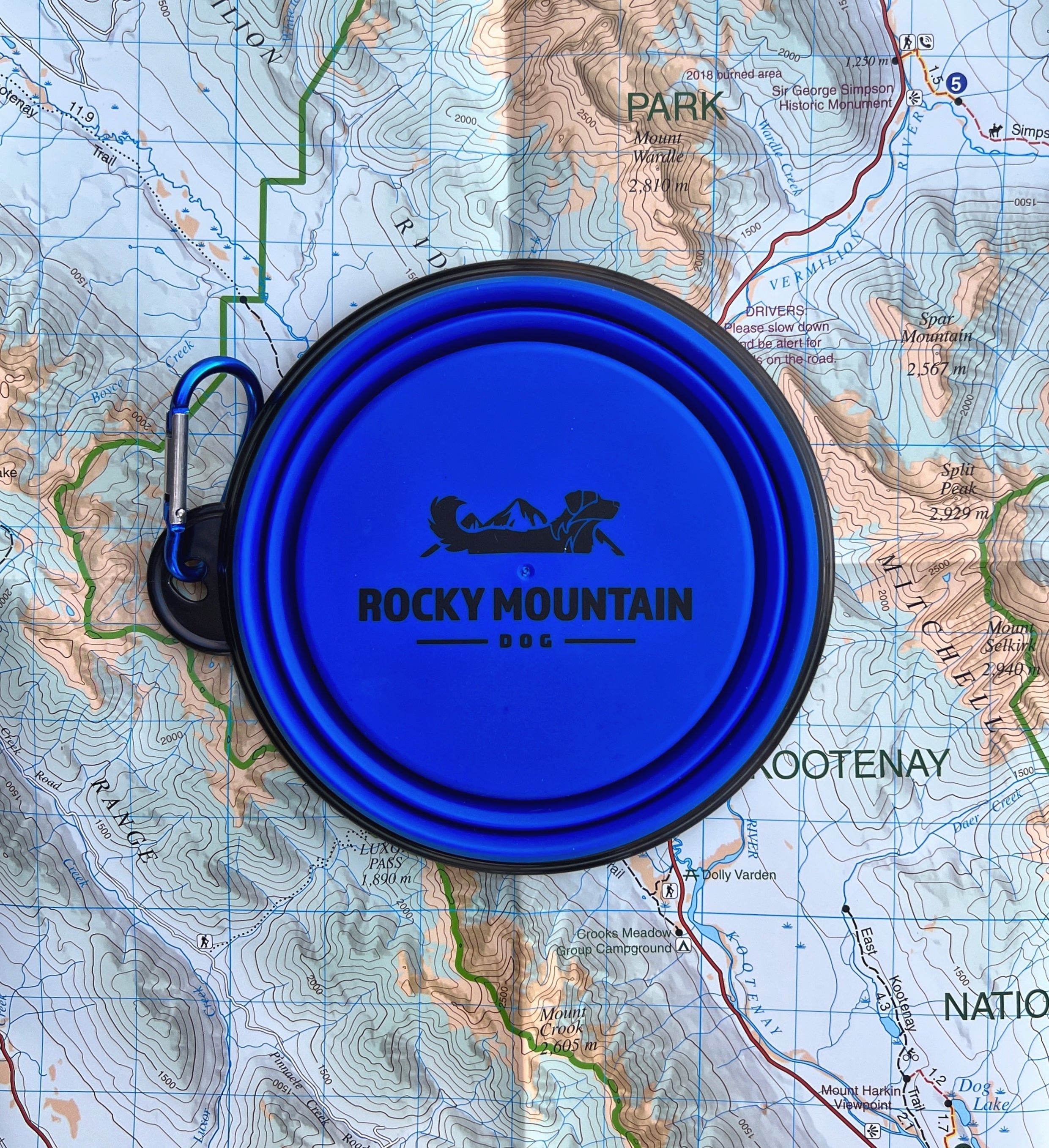 Rocky Mountain Dog Collapsible Silicone 狗碗 產品細節圖 3