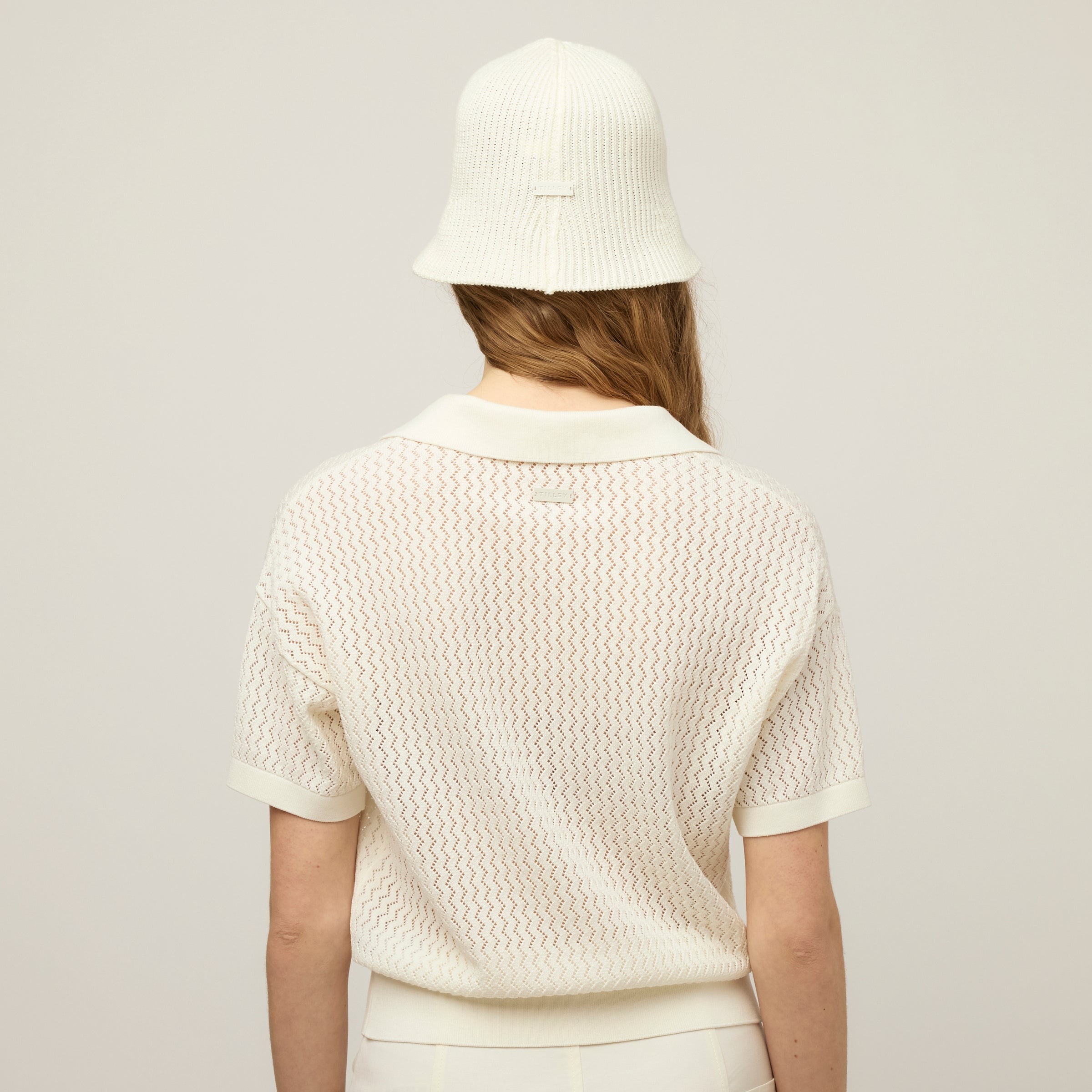 Tilley Open Knit 短袖 Polo 恤 產品細節圖 3