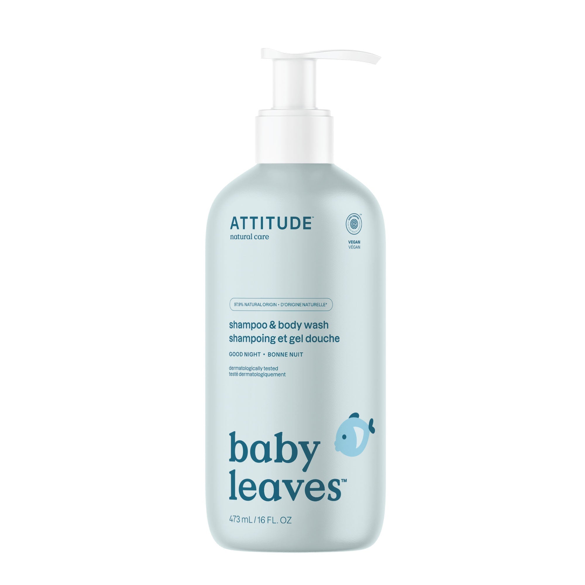 ATTITUDE 嬰兒二合一洗頭沐浴露 產品細節圖 3