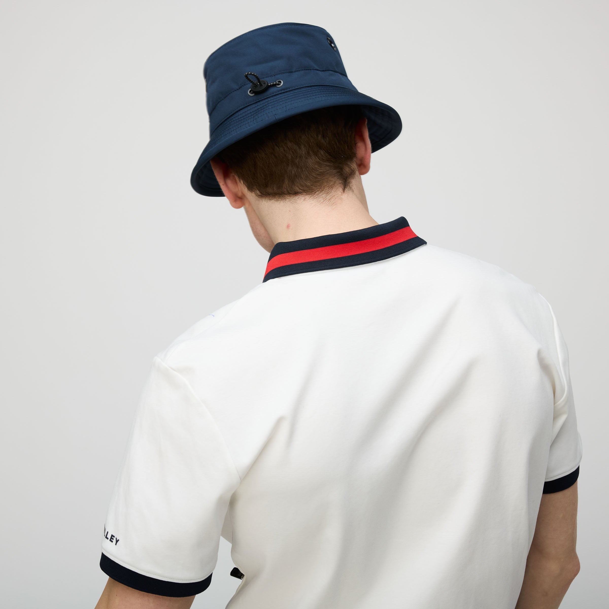 Tilley Supima Pique Stripe Polo 恤 產品細節圖 3