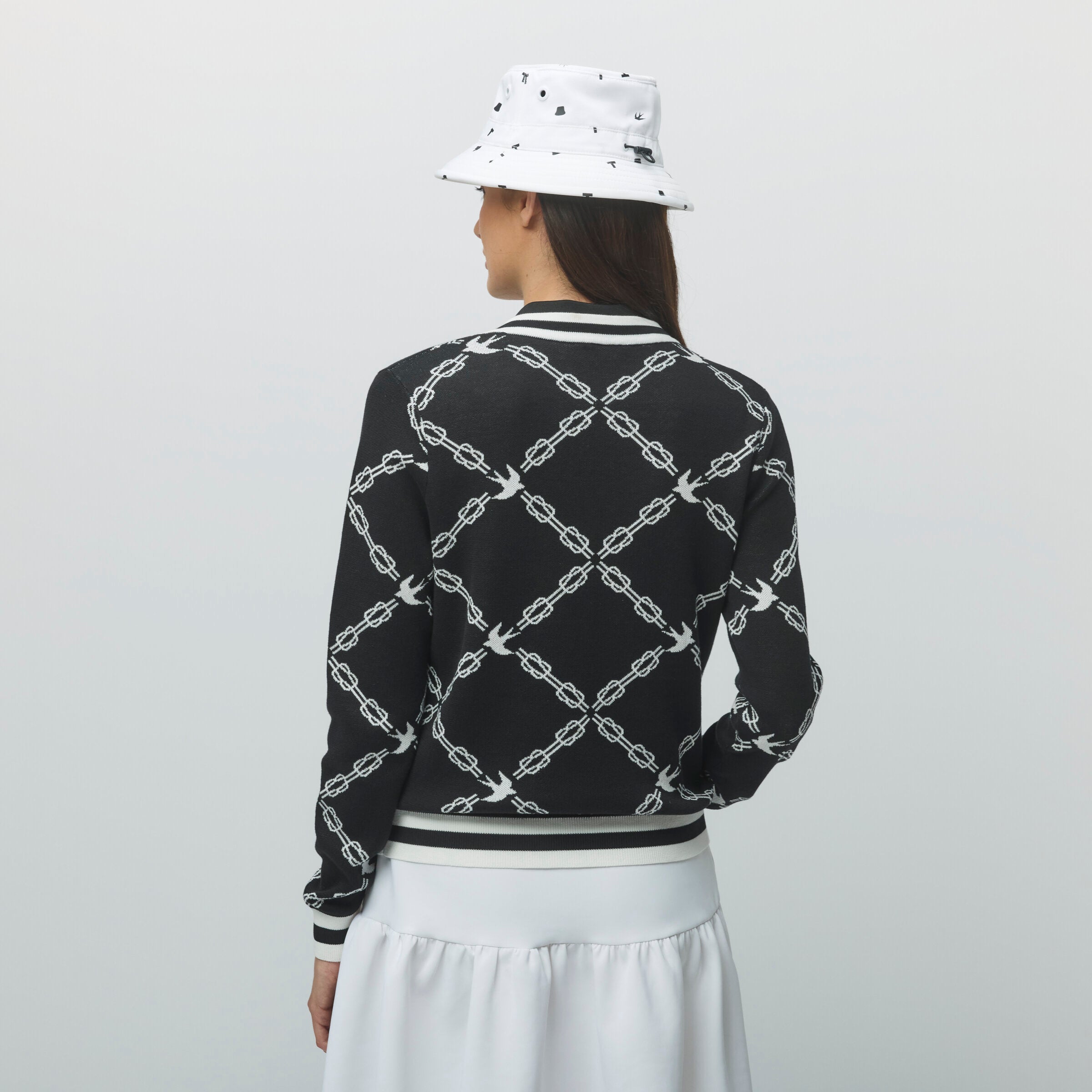 Tilley Birdie Links V 領 Jacquard 毛衣 產品細節圖 3
