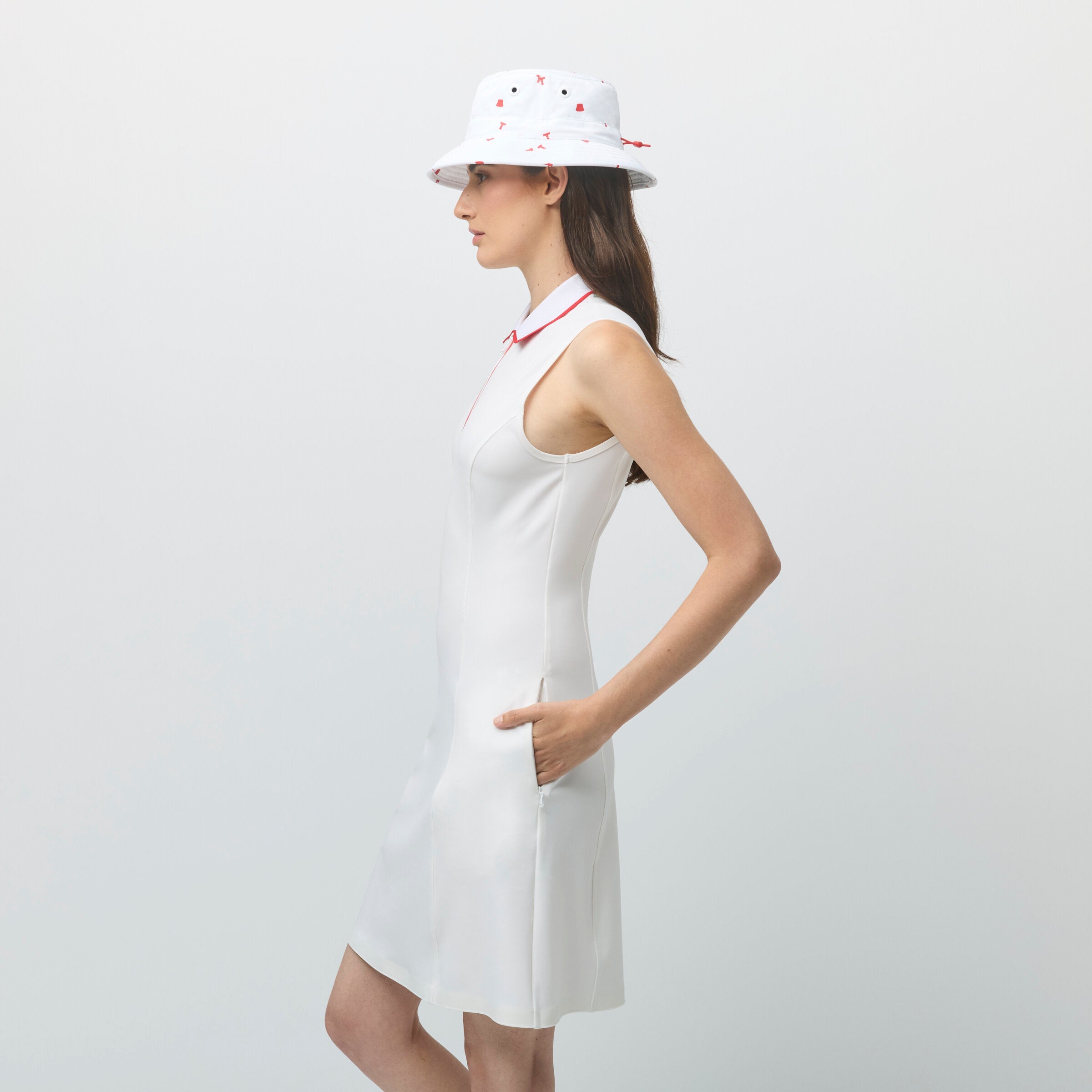 Tilley 四分一拉鏈 Polo 恤 連身裙 產品細節圖 3