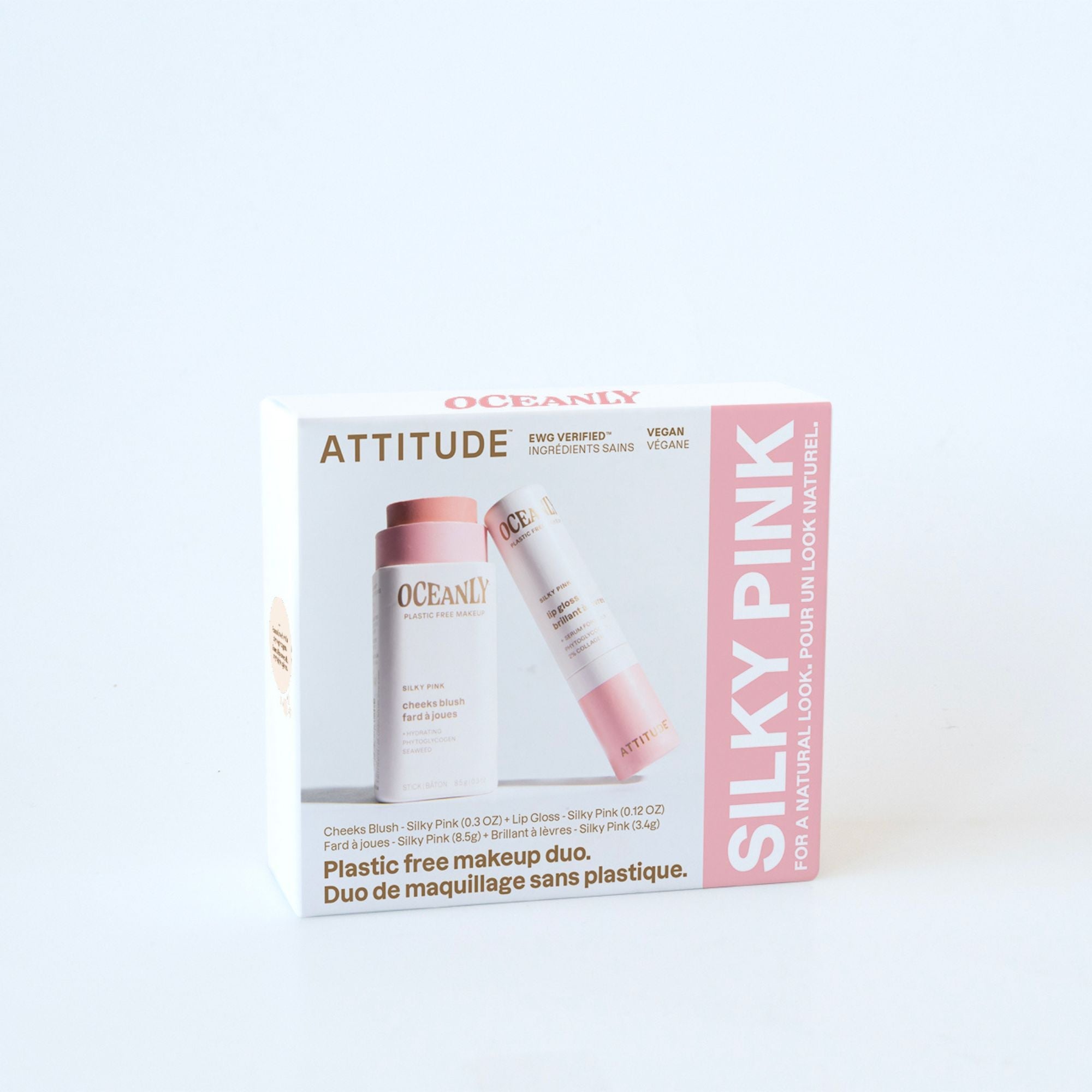 ATTITUDE 胭脂 & 唇彩|雙件裝 Silky Pink 產品細節圖 3