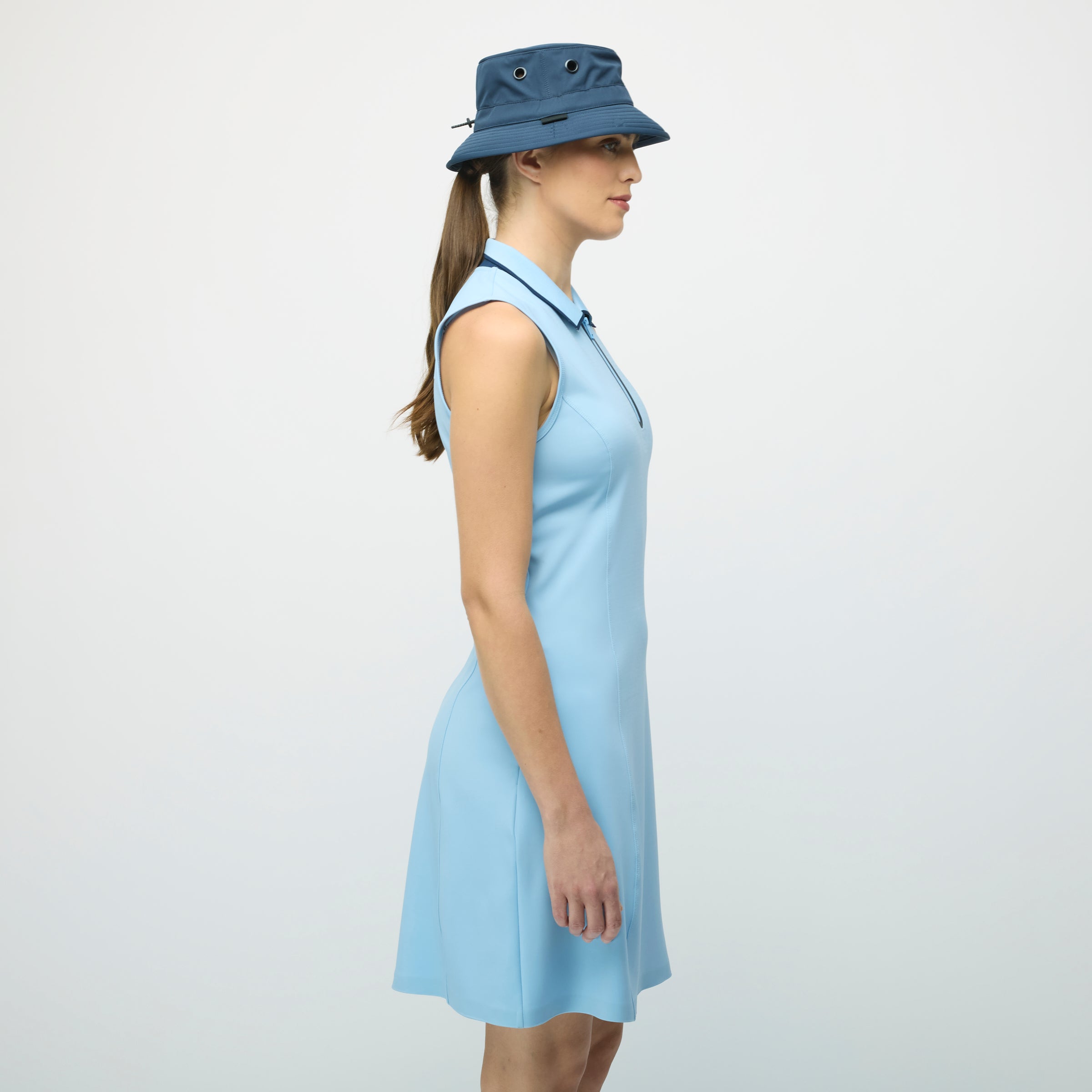 Tilley 四分一拉鏈 Polo 恤 連身裙 產品細節圖 3