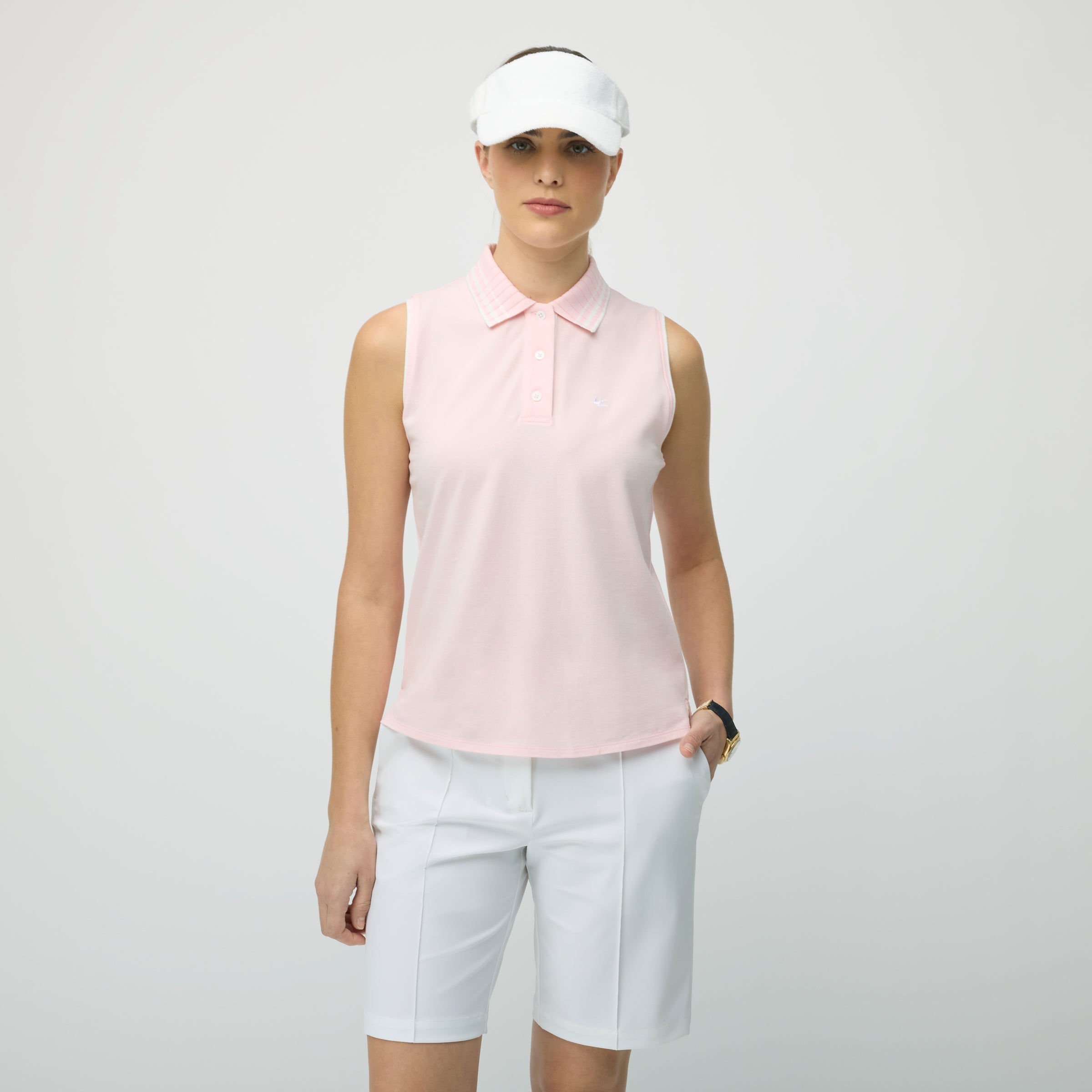 Tilley Supima Pique 無袖 Polo 恤 產品細節圖 3