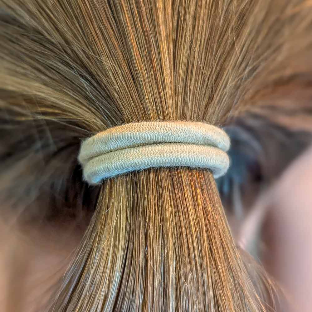 Öko Créations Élastiques à cheveux sans plastique (paquet de 6) 可重用生活用品 產品細節圖 3