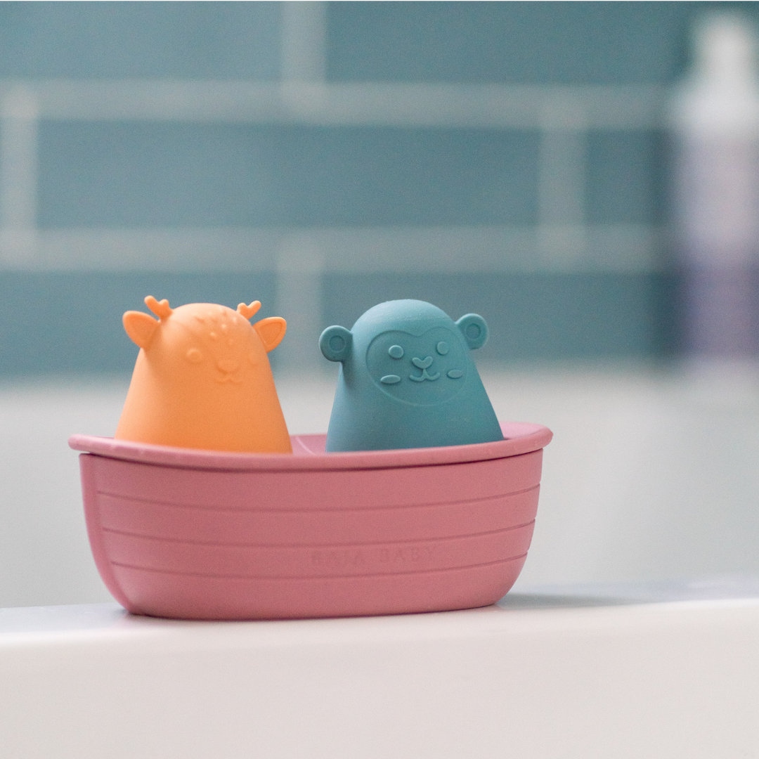 Baja Baby 漂浮小船與動物沐浴玩具套裝|產品及款式圖片 3