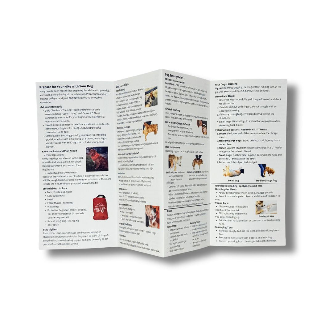 Rocky Mountain Dog Dog Safety 急救 Field Guide 產品細節圖 3