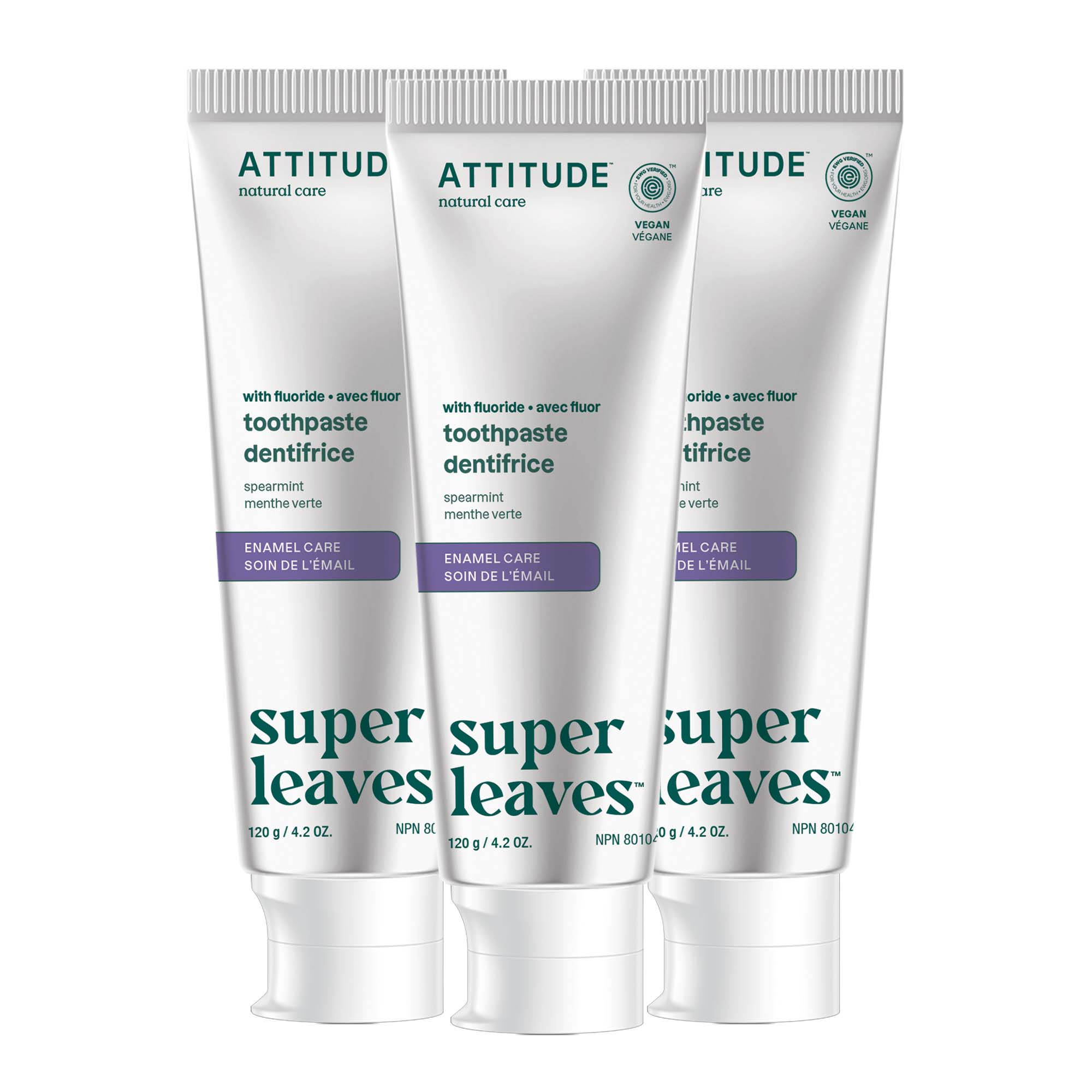 ATTITUDE Fluoride 牙膏 3|Pack 產品細節圖 3
