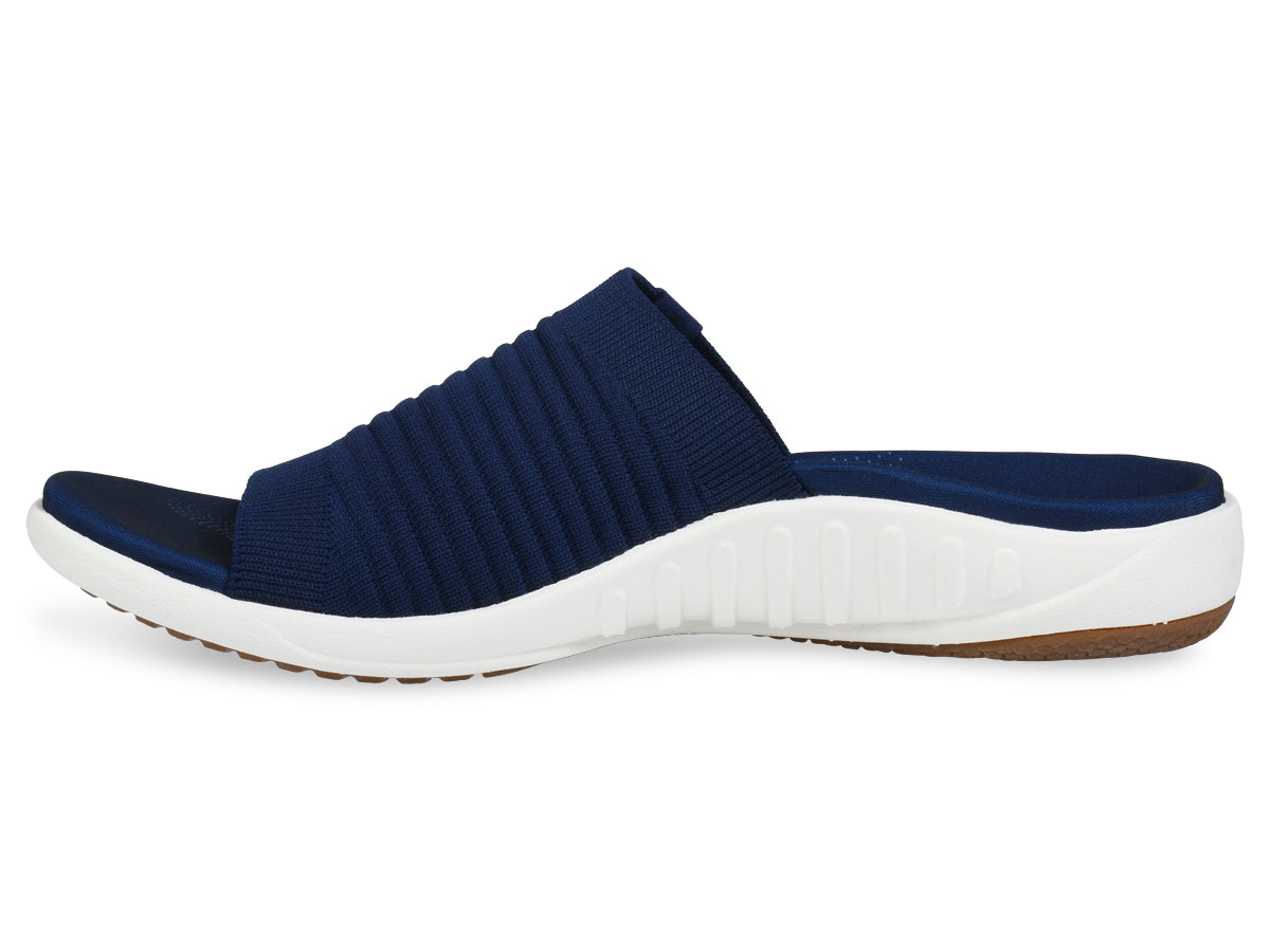 Spenco 女裝 Astoria Slide Blue 舒適涼鞋 產品圖片 4