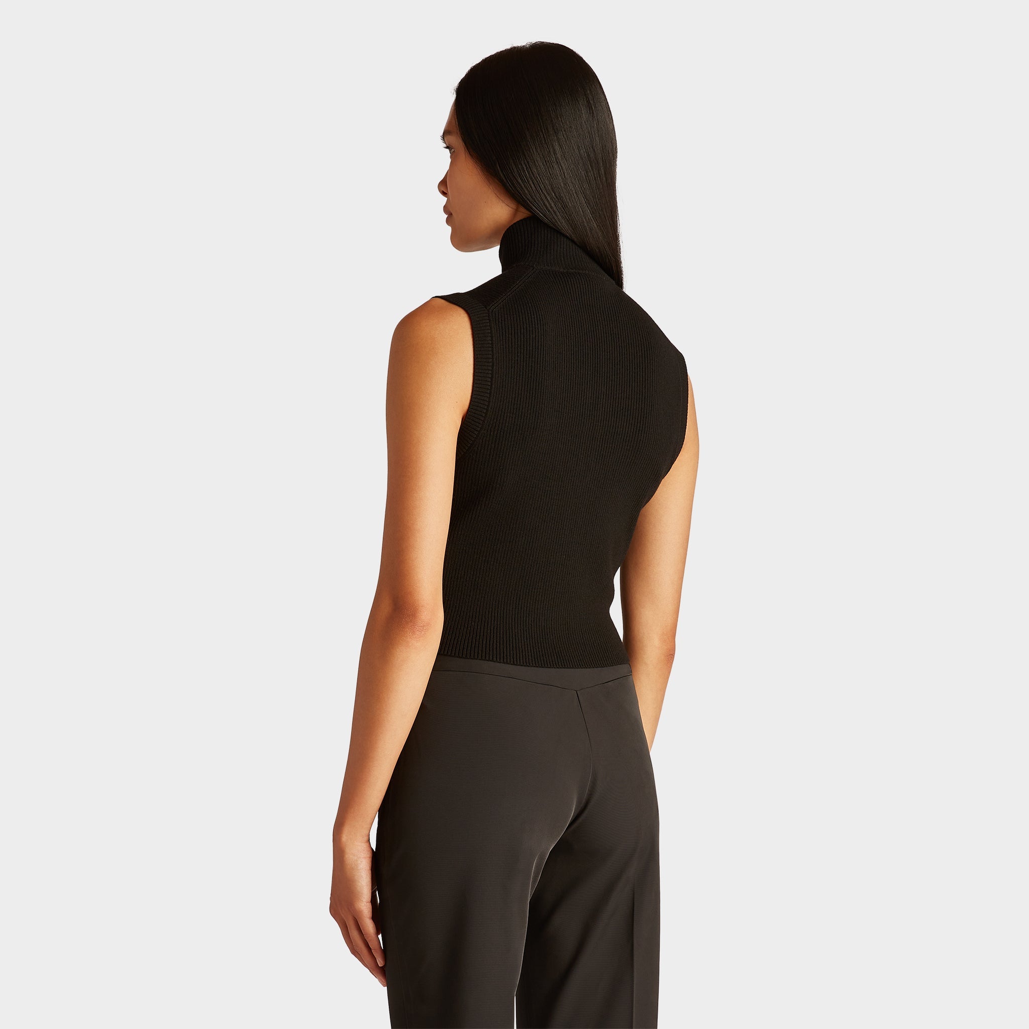 Tilley Stretch 美麗諾羊毛 無袖 高領 產品細節圖 4