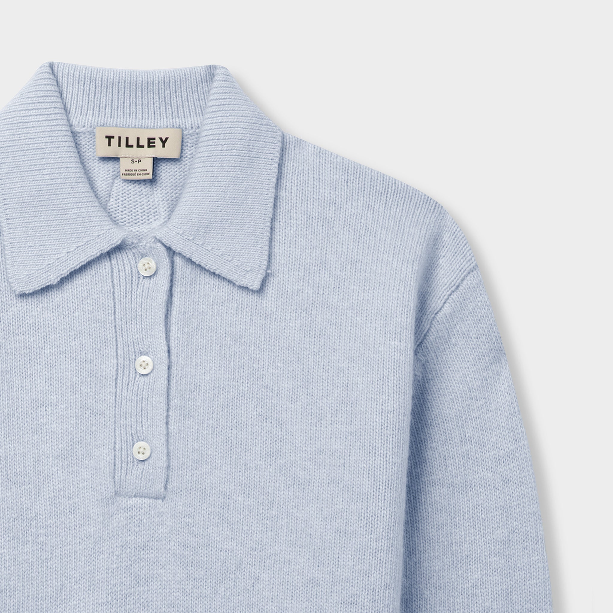 Tilley 美麗諾羊毛 Cashmere Polo 恤 產品細節圖 4