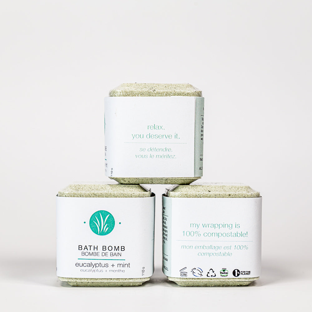 尤加利+薄荷 方形浴球 產品細節圖 4