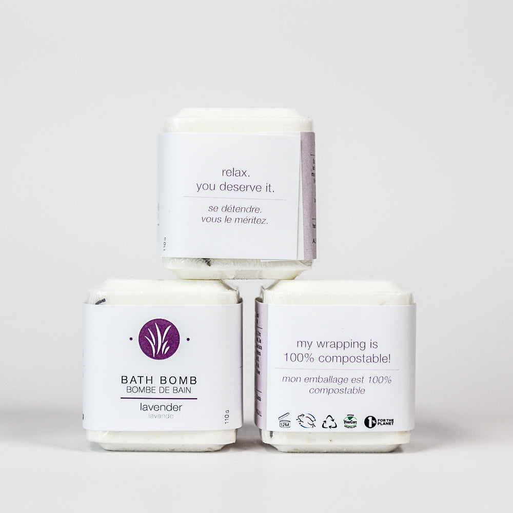 薰衣草 方形浴球 產品細節圖 4