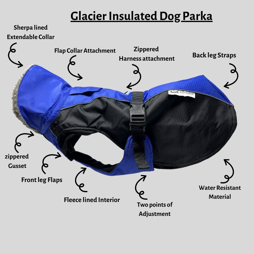 Rocky Mountain Dog Glacier Insulated Dog Parka (Winter Dog 狗狗外套) 產品細節圖 4