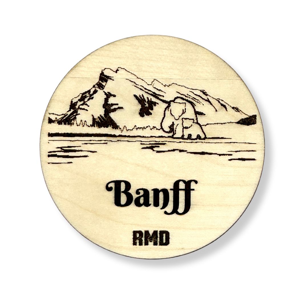 Rocky Mountain Dog RMD Wood Magnets 狗狗用品 產品細節圖 4