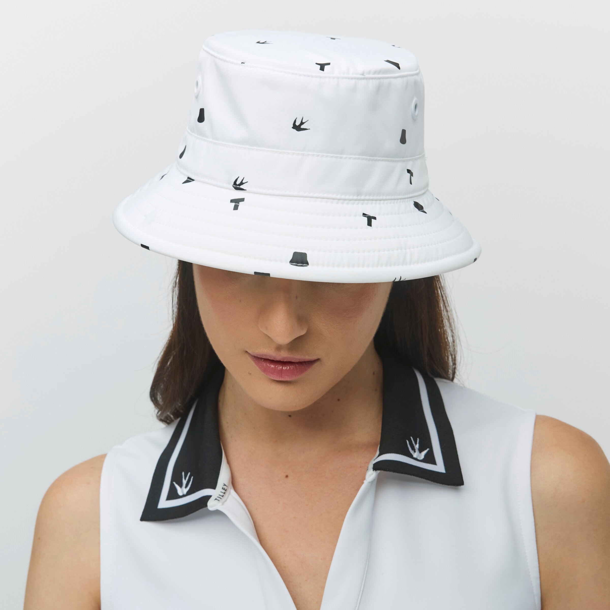 Tilley Icon Print Golf Bucket 戶外帽 產品細節圖 4